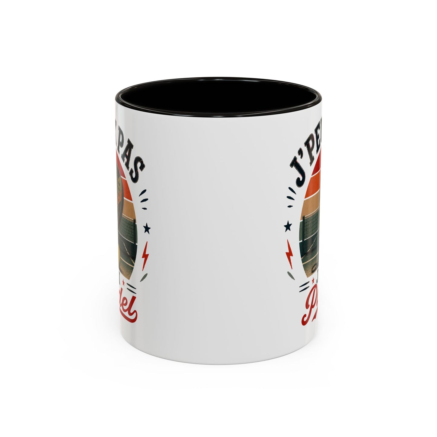 Tasse J’Peux Pas J’Ai Padel – Mug Humour Joueur de Padel Vintage – Cadeau Sport Homme Femme 325ml