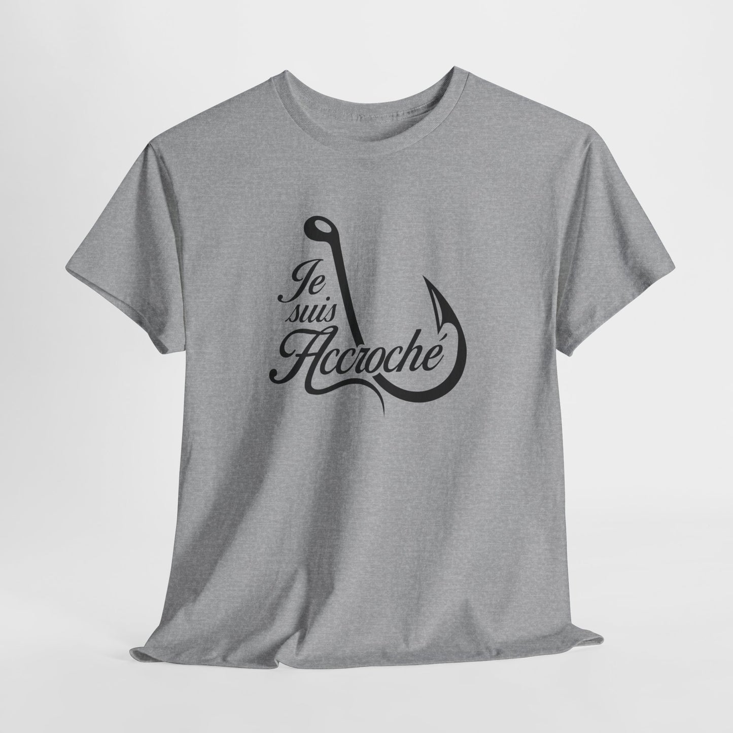 T-Shirt Pêche Homme et Femme – Cadeau Pêcheur Passionné – Humour Hameçon Canne à Pêche – Idée Cadeau Pêche Anniversaire