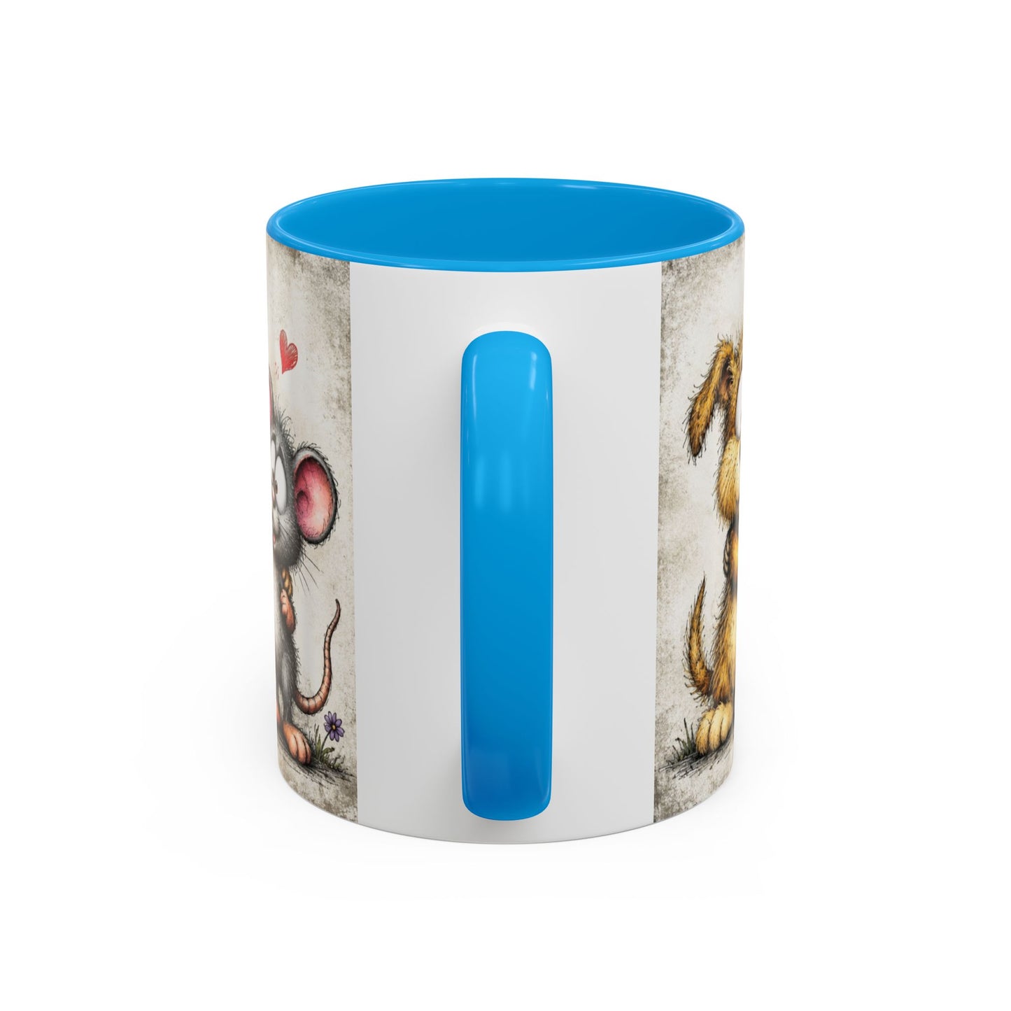 Tasse Humour Amitié Animaux Mignons – Les Vrais Amis Ne Laissent Pas Leurs Amis Faire Des Bêtises Seuls – Cadeau Ami 325ml
