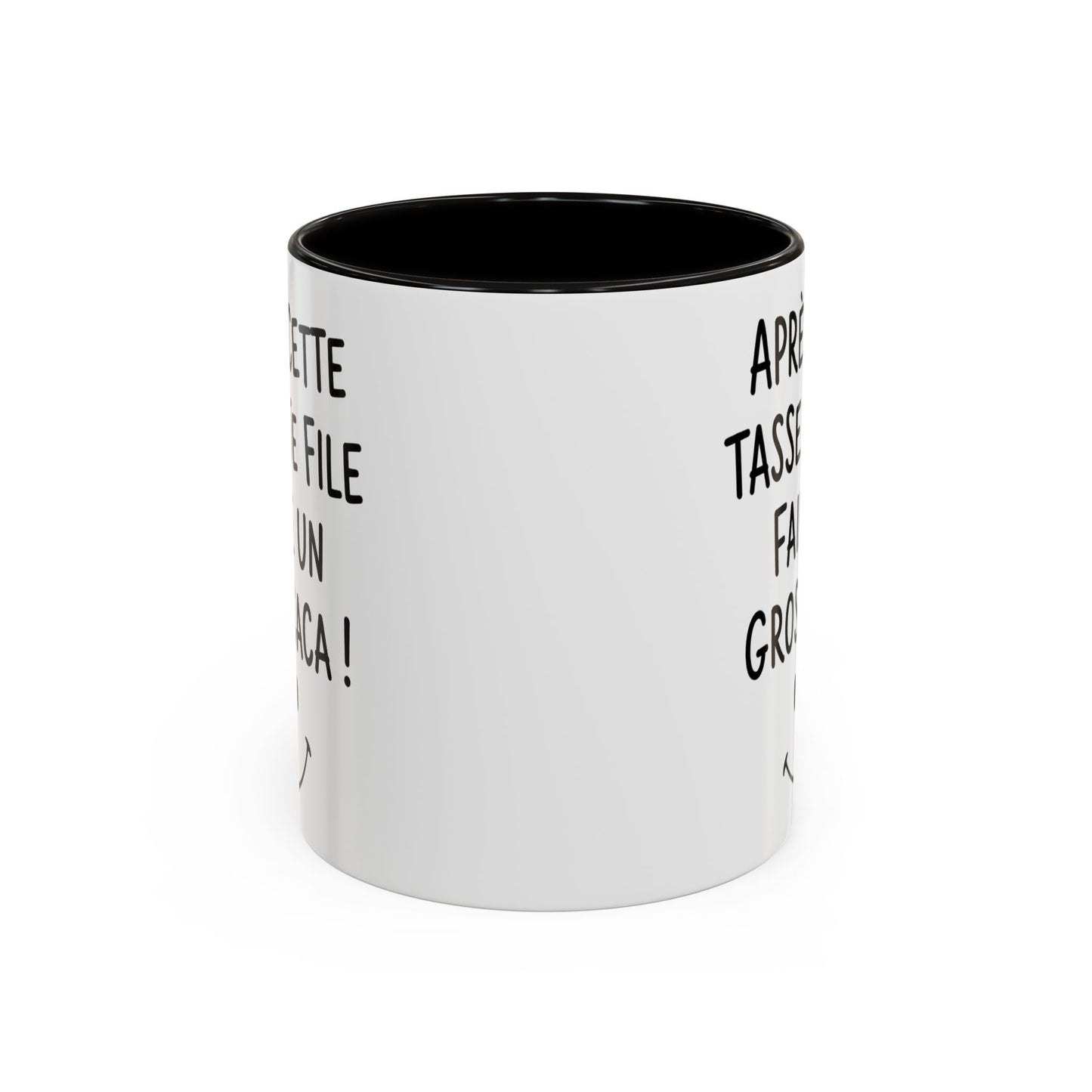 Tasse Après Cette Tasse Je File Faire Un Gros Caca – Mug Humour Drôle WC – Cadeau Rigolo Homme Femme 325ml