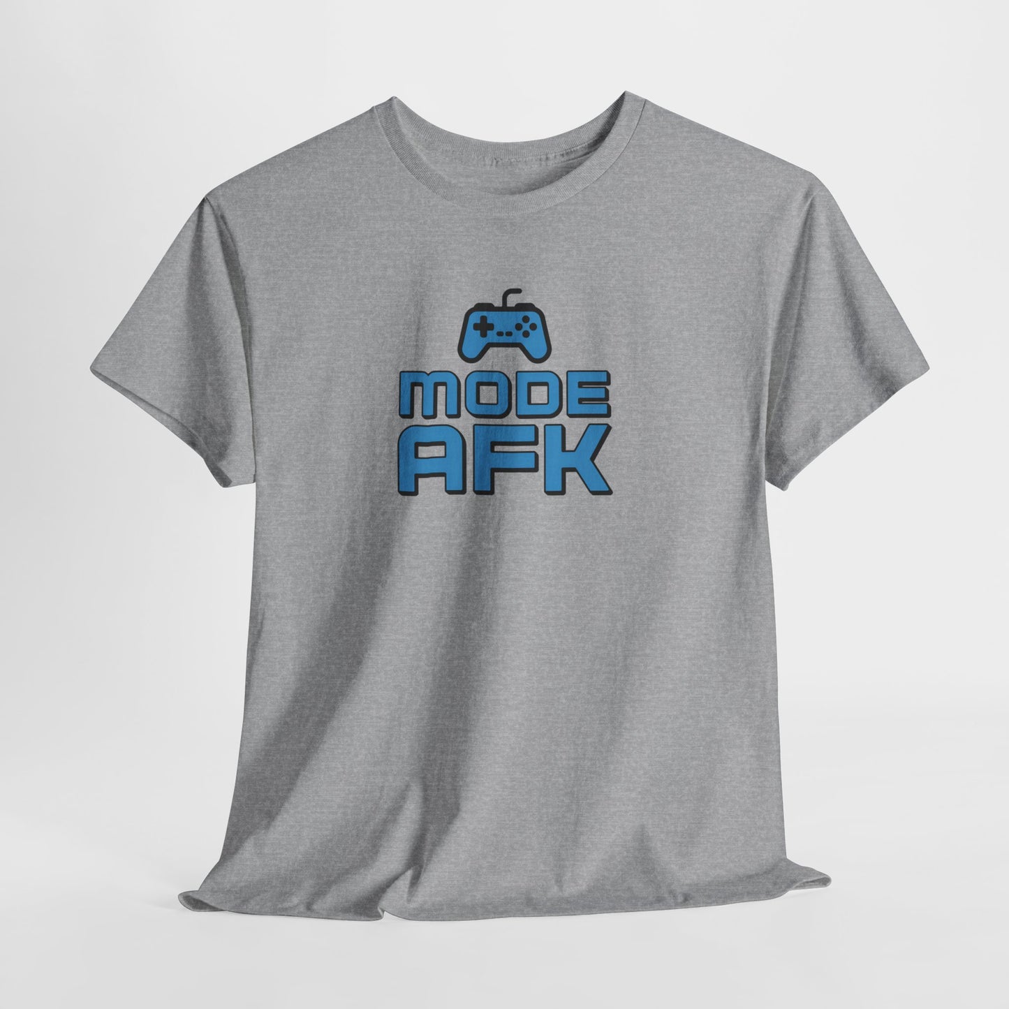 T-Shirt Gamer Mode AFK – Tee Shirt Gaming Drôle Pause Jeu Manette Gamer Noob Geek Cadeau Joueur Homme Femme