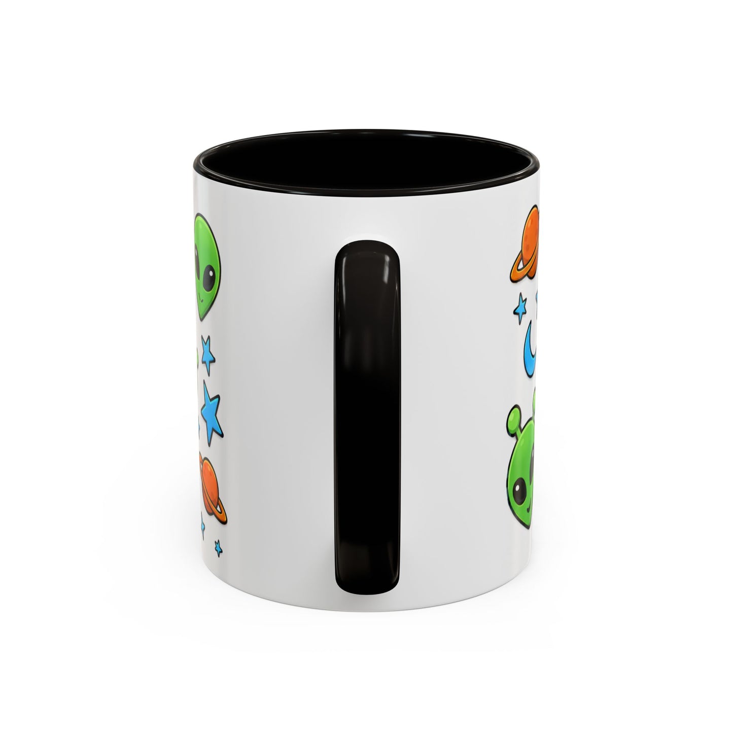 Tasse Aliens Kawaii – Mug Extraterrestres Colorés – Cadeau Espace et Univers Cartoon 325ml