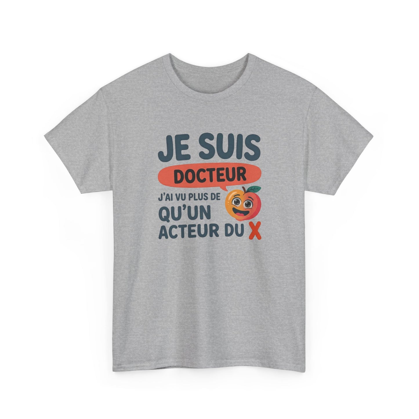 Tee Shirt Docteur Homme – Humour Médecin – Cadeau Original pour Docteur
