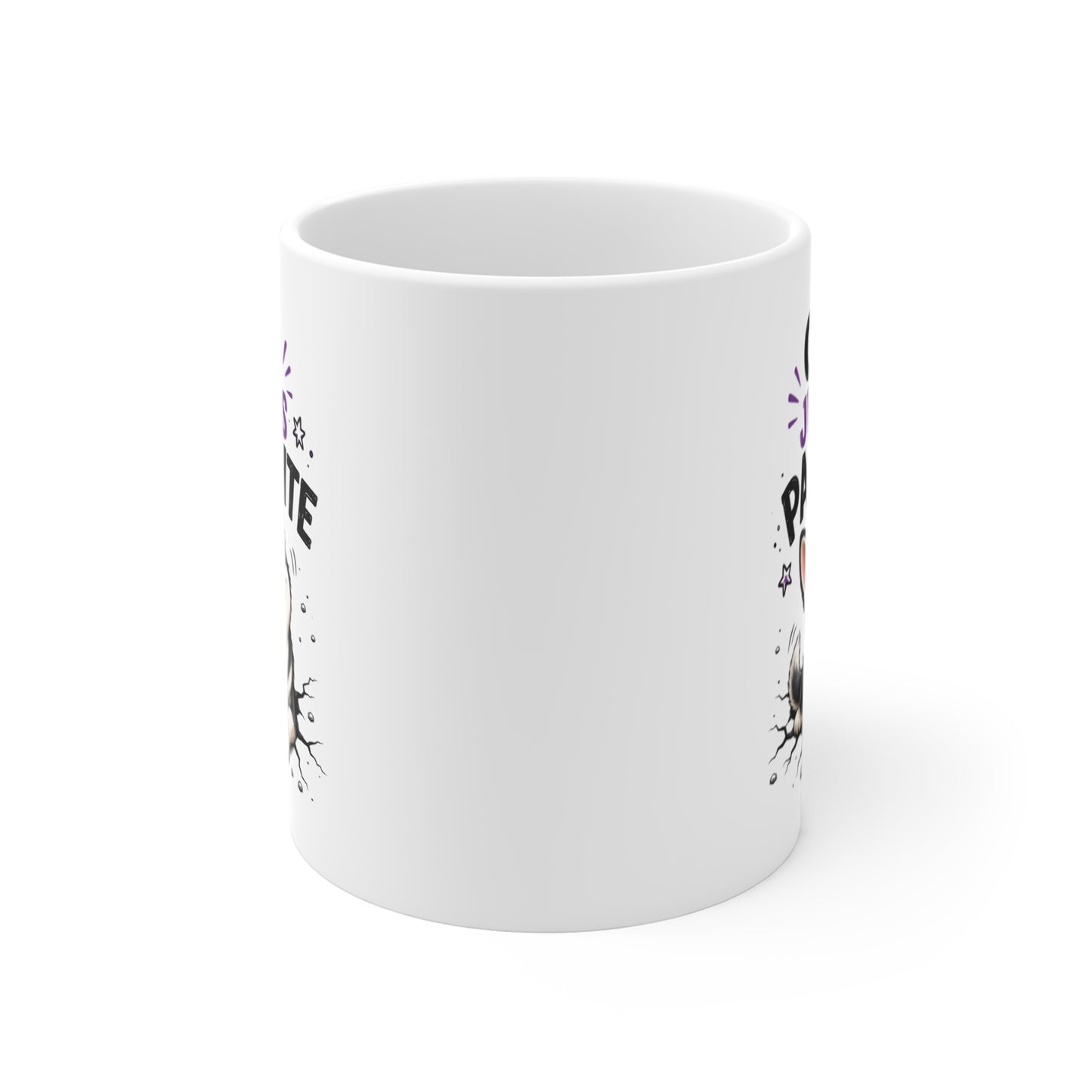 Tasse Oui, Je Suis Parfaite – Mug Humour Femme avec Husky Adorable – Cadeau Original Femme 325 ml
