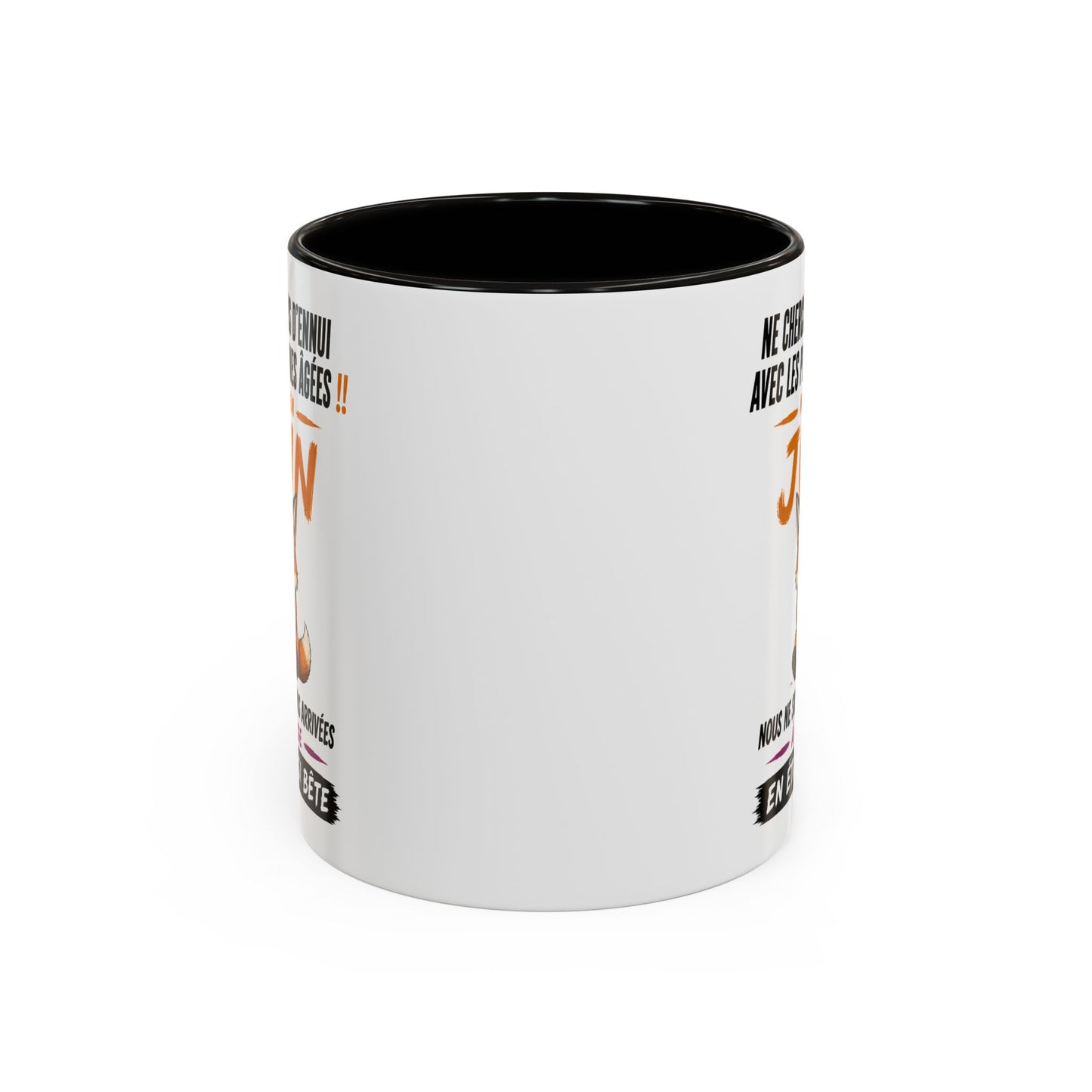 Tasse Humour Personnes Nées en Juin – Mug Renard Drôle Senior Retraité – Cadeau Anniversaire Homme Femme 325ml