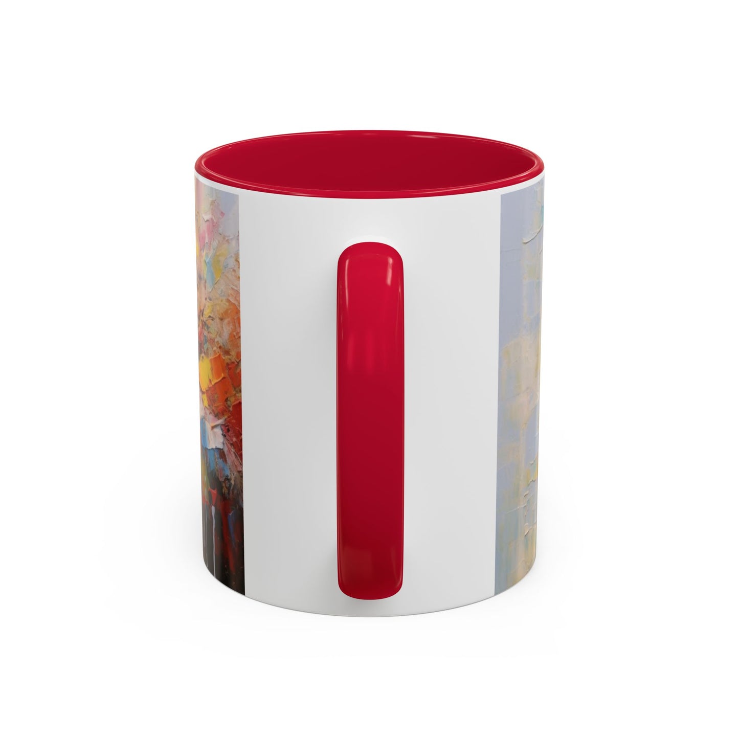 Mug Cheval Artistique Coloré – Tasse Peinture Moderne Cheval Abstrait – Cadeau Passion Équitation 325ml