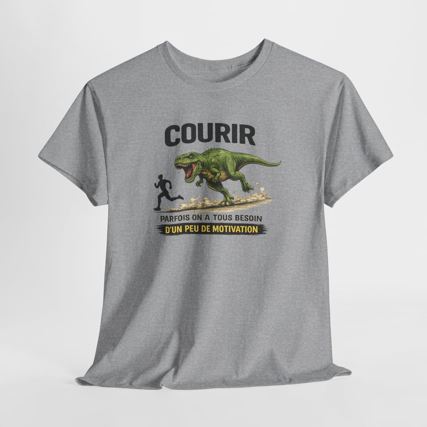 Tee Shirt Humour Course Courir Motivation Dinosaure – T-Rex Running drôle – Cadeau sportif