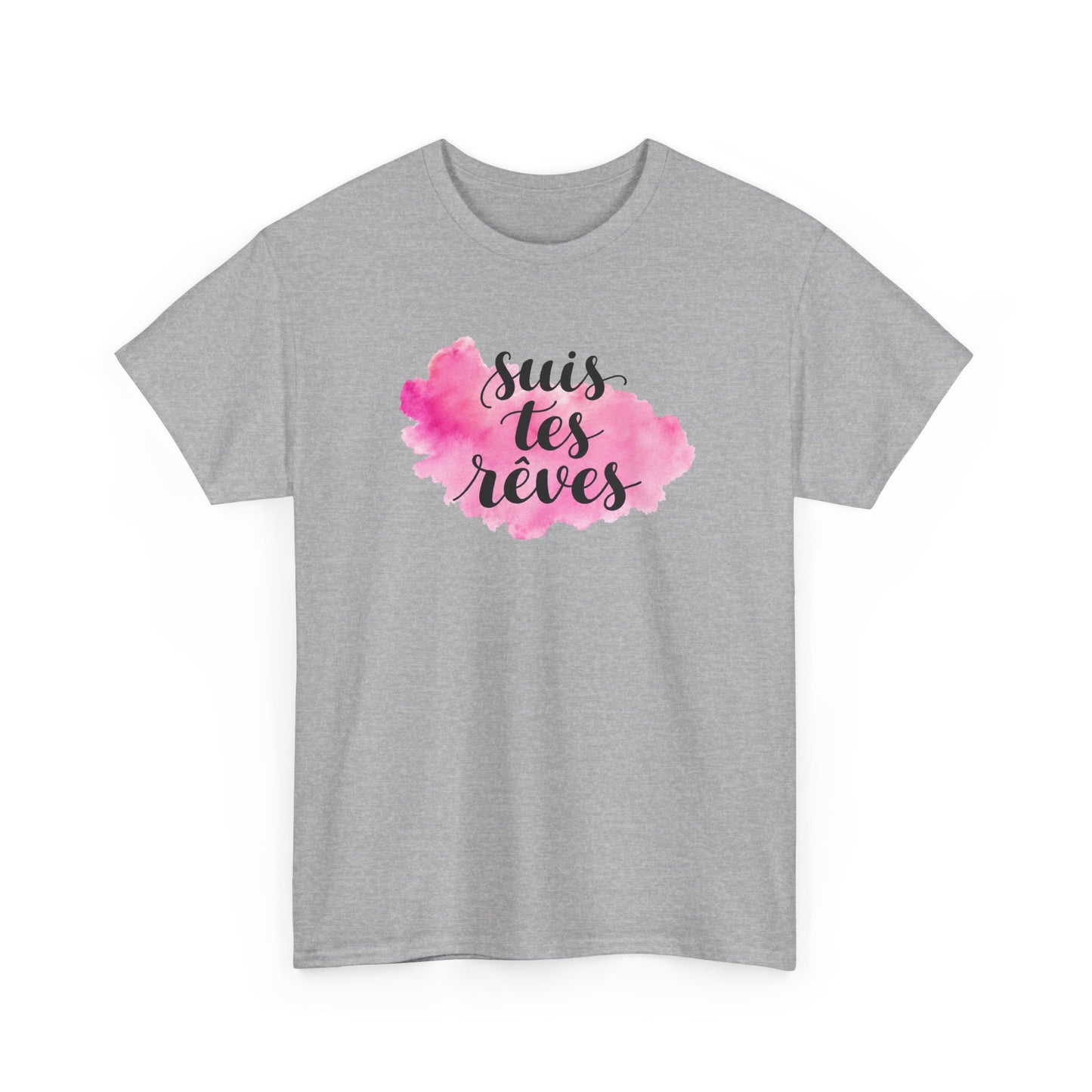 T-Shirt Femme Motivation Positive – Rêves Inspiration Développement Personnel – Cadeau Original Femme
