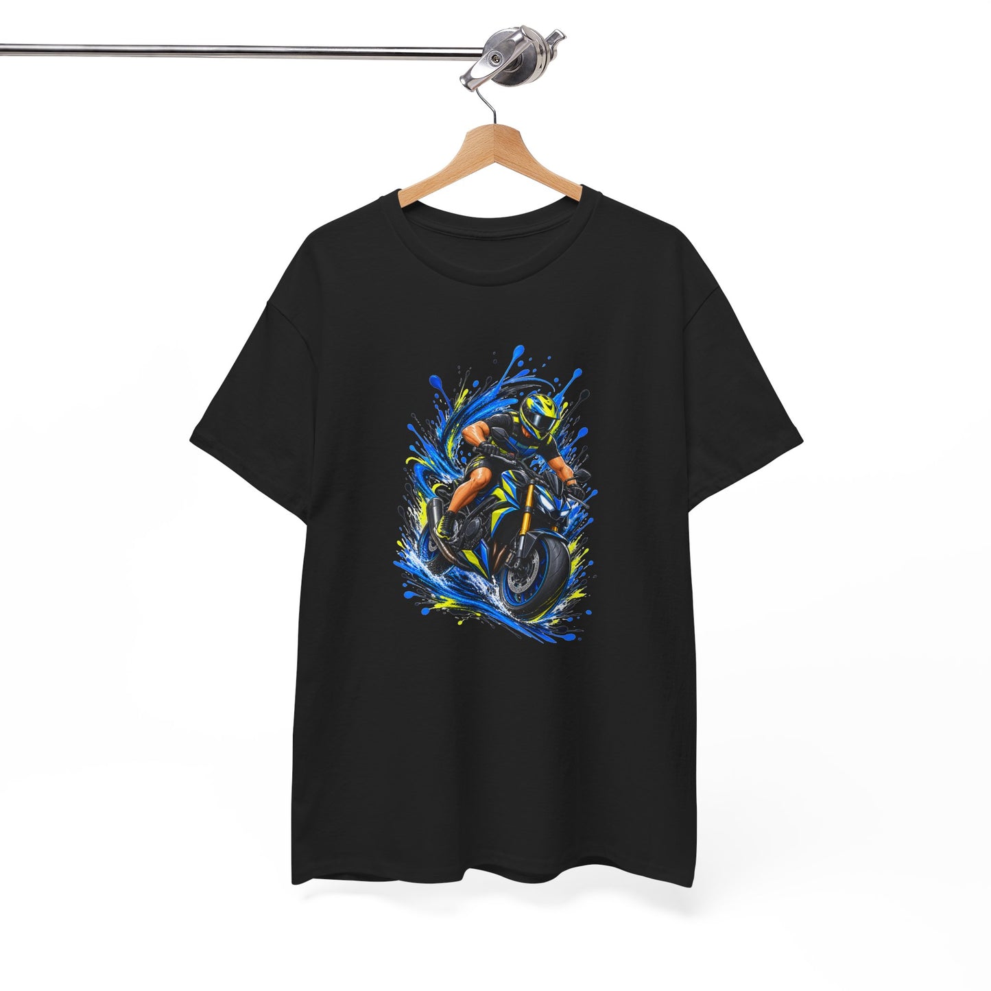 Tee Shirt Moto Homme – Motard Passionné de Vitesse – T-Shirt Sport Moto Cadeau Original Homme