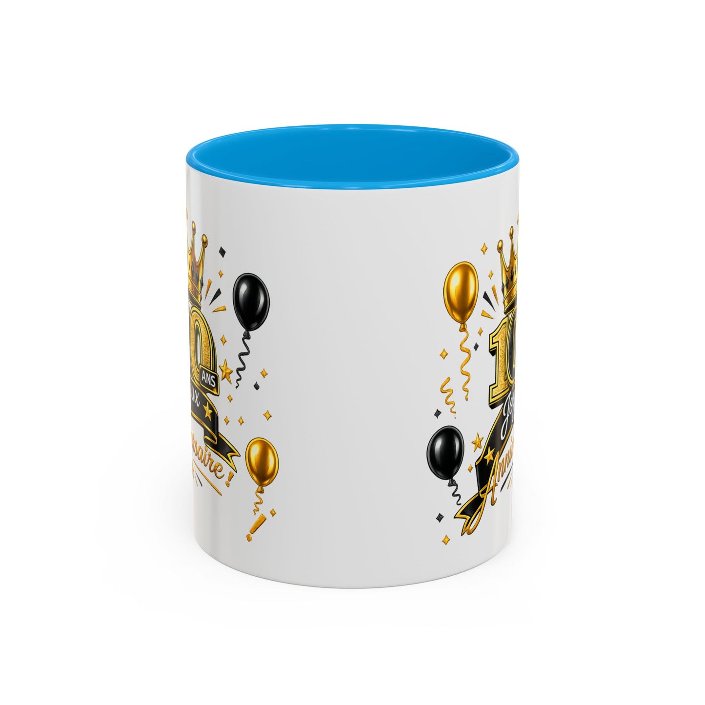 Mug Joyeux 100 Ans – Tasse Anniversaire 100 Ans – Cadeau Original pour Femme Homme – Idée Cadeau 100e Anniversaire