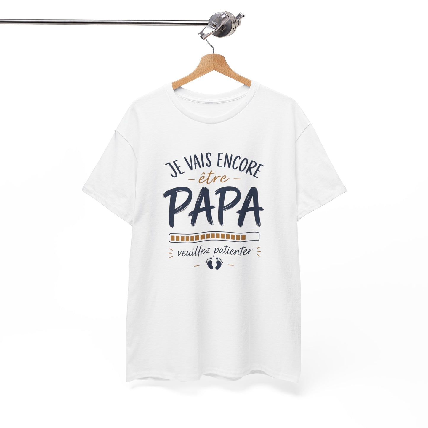 T-Shirt Futur Papa Humoristique – Je Vais Encore Être Papa Tee Shirt Homme Annonce Grossesse Idée Cadeau Papa Naissance Bébé