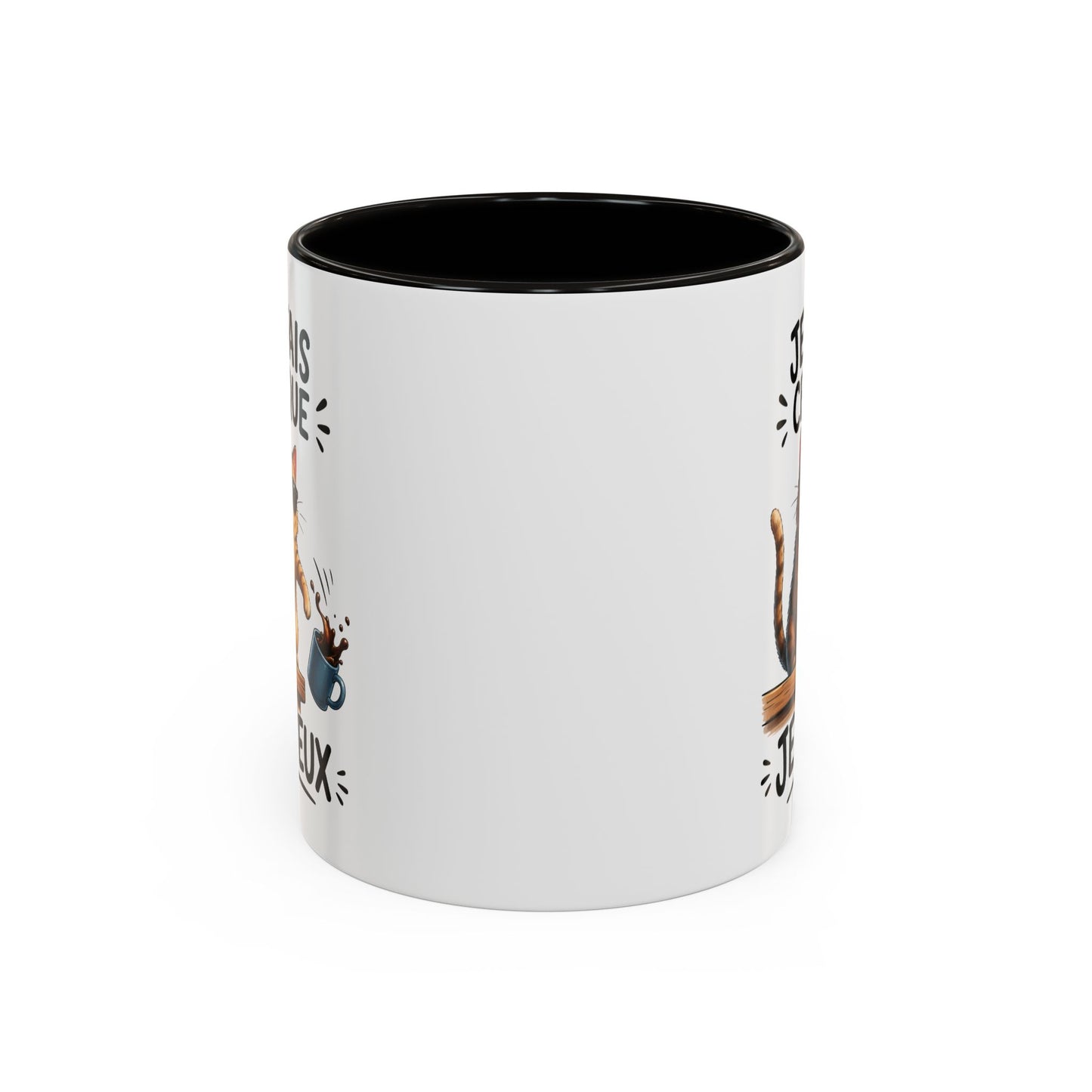 Tasse Je Fais Ce Que Je Veux – Mug Chat Humour Avec Café – Cadeau Homme Femme Amoureux des Chats 325ml