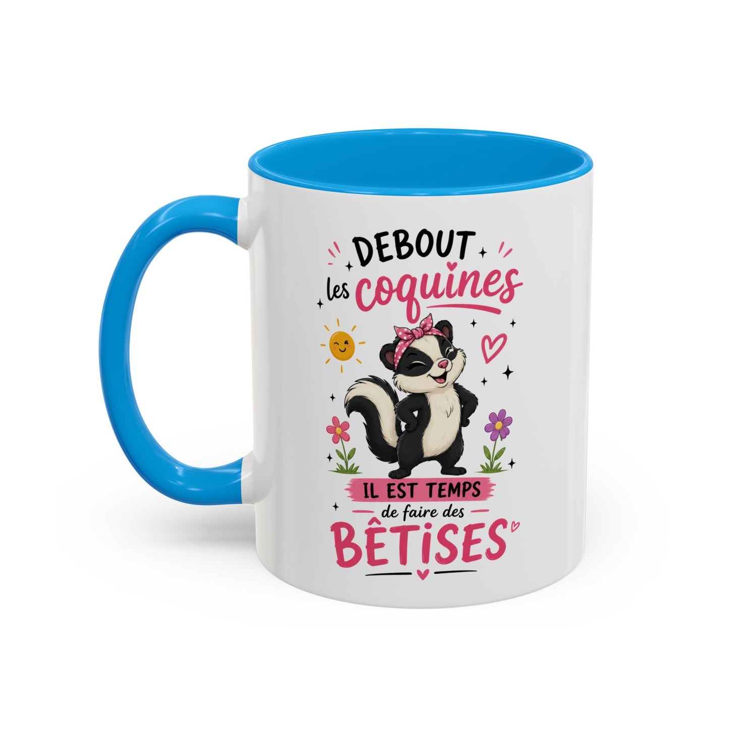 Tasse Humour Femme – Mug Drôle Coquine et Bêtises – Cadeau Original pour Femme Amie Collègue Anniversaire 325 ml