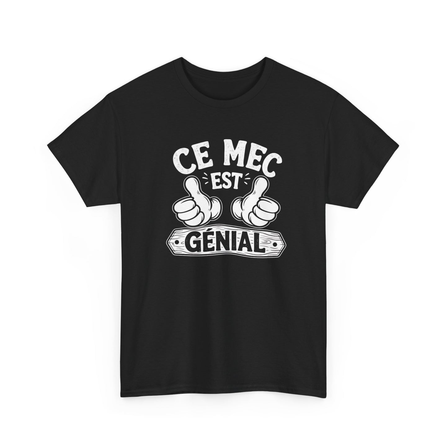 T-Shirt Ce Mec Est Génial – Cadeau Humour Homme Papa Collègue – Tee Shirt Drôle Anniversaire Fête