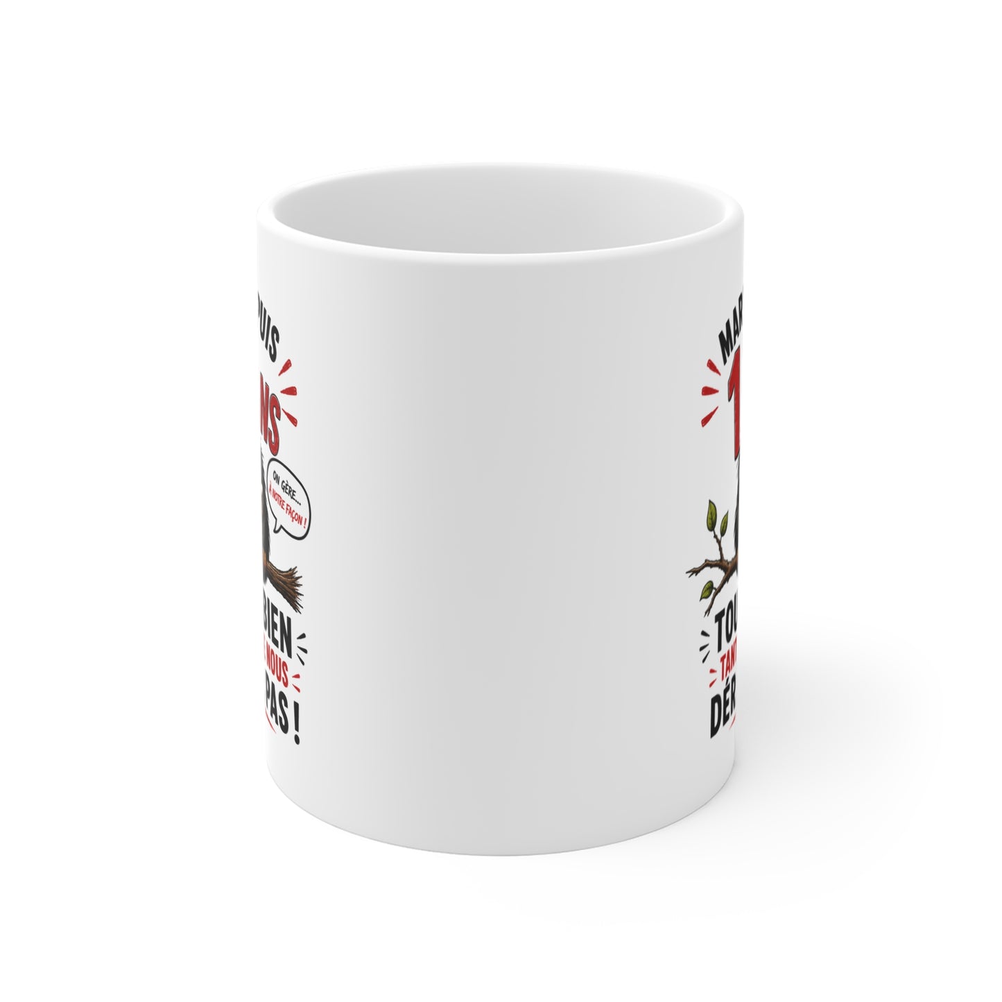 Tasse Mariés Depuis 15 Ans – Mug Humour Anniversaire de Mariage 15 Ans Homme Femme – Cadeau Noces de Cristal 325 ml