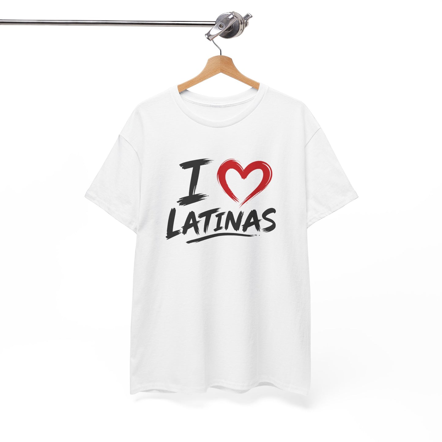 T-Shirt Homme I Love Latinas – Tee Shirt Humour Latino Latinas Amour Cadeau Homme