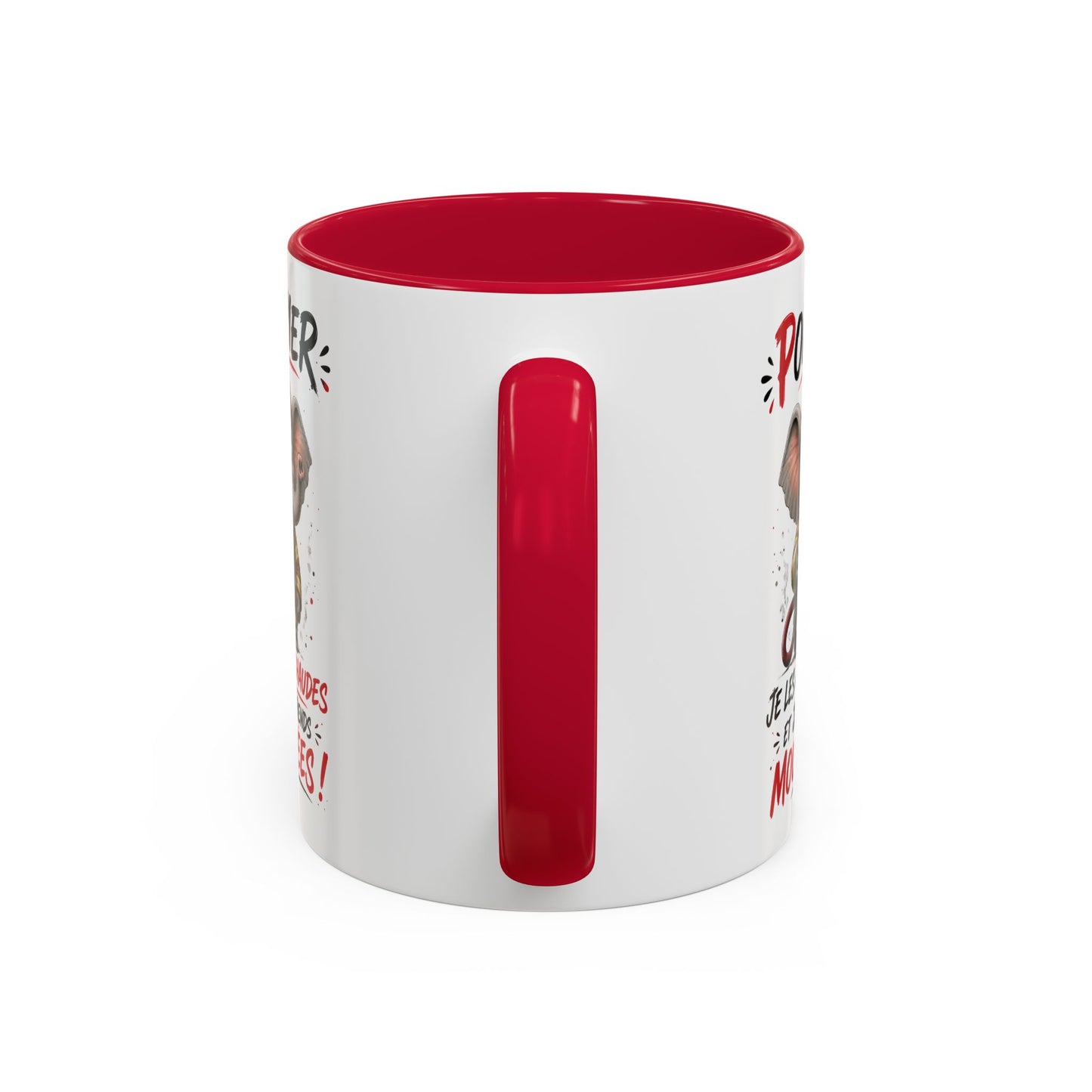 Tasse Pompier Je Les Aime Chaudes Et Je Les Rends Mouillées – Mug Humour Sapeur-Pompier – Cadeau Homme Femme 325ml