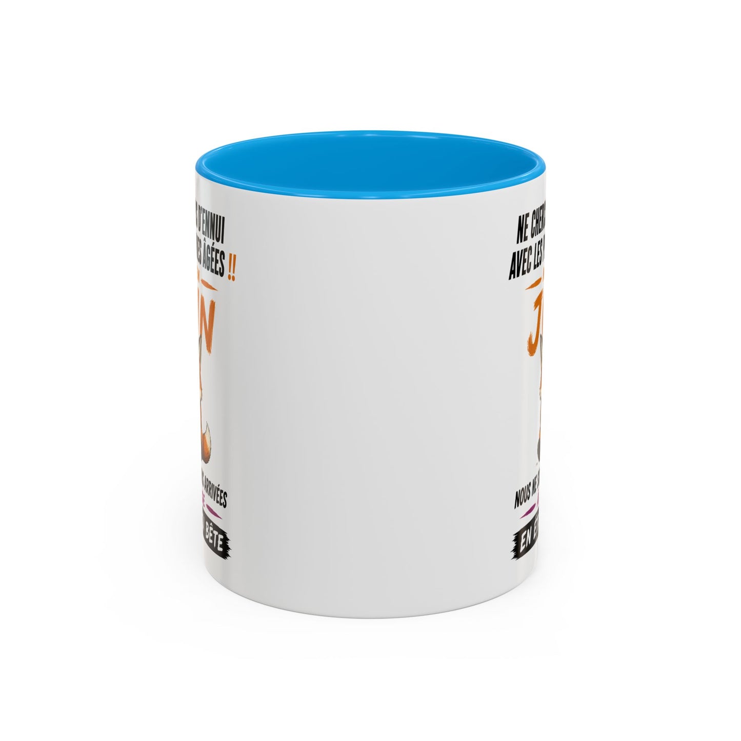 Tasse Humour Personnes Nées en Juin – Mug Renard Drôle Senior Retraité – Cadeau Anniversaire Homme Femme 325ml