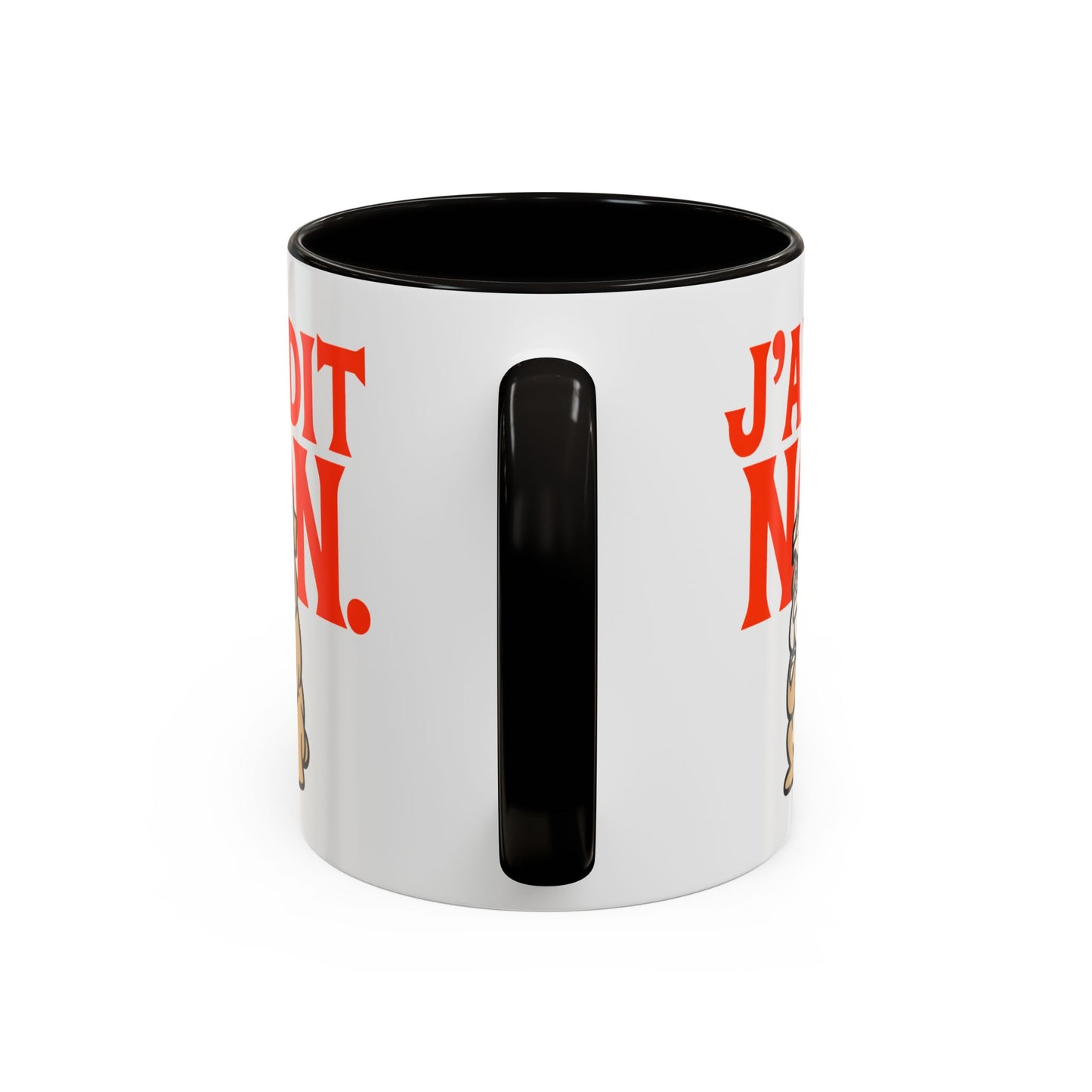 Mug Drôle J’ai Dit Non – Tasse Humoristique Bulldog Boudeur – Cadeau Humour Bureau Café 325ml