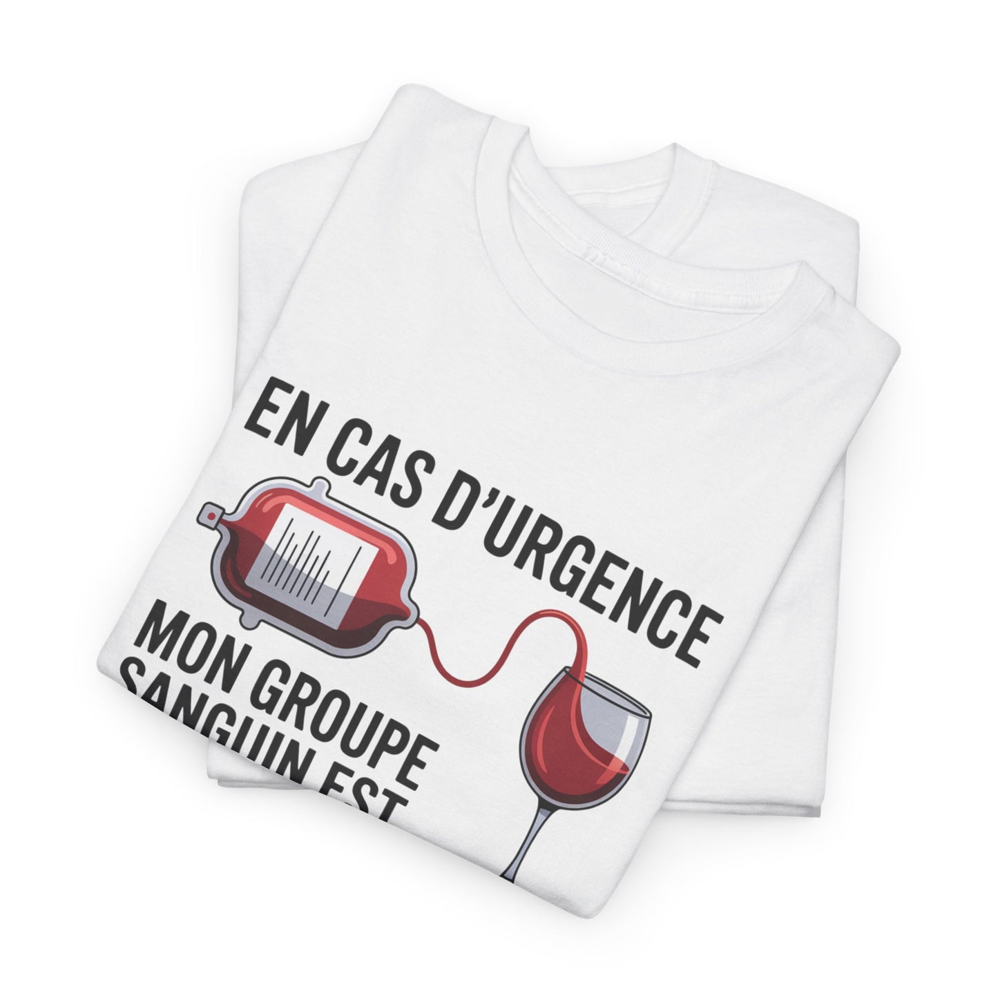 T-Shirt Infirmier Humoristique Homme Femme – Tee Shirt Don du Sang Drôle – Cadeau Médecin Infirmière Noir Blanc Gris
