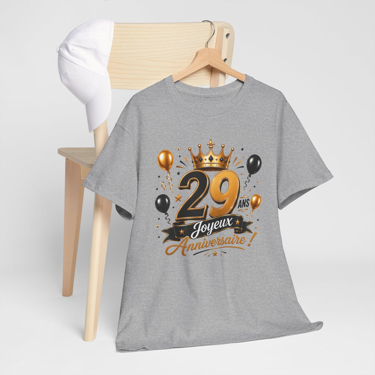 Tee Shirt Anniversaire 29 Ans Homme et Femme Joyeux Anniversaire Cadeau 29 Ans Idée Cadeau Adulte