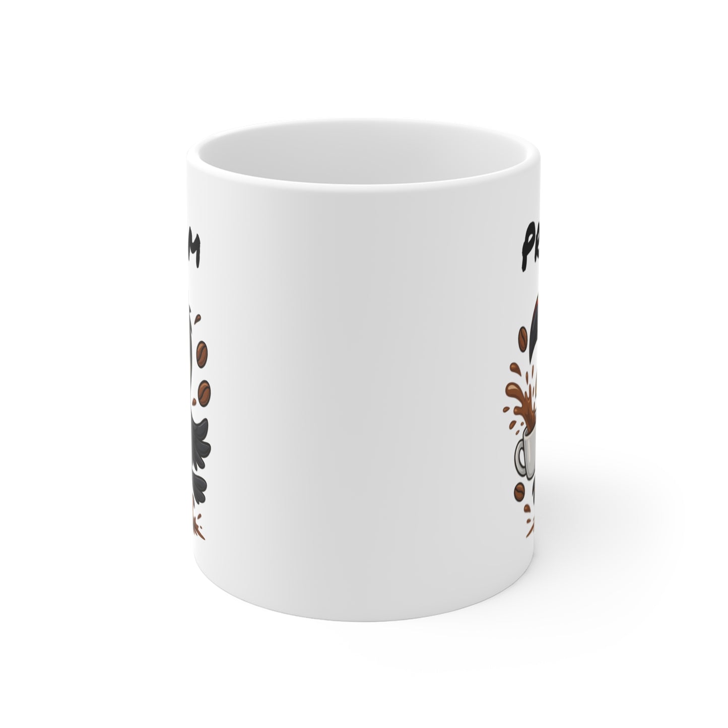 Tasse Personnalisable Toucan Café – Mug Prénom Oiseau Tropical Cartoon Céramique 325ml – Cadeau