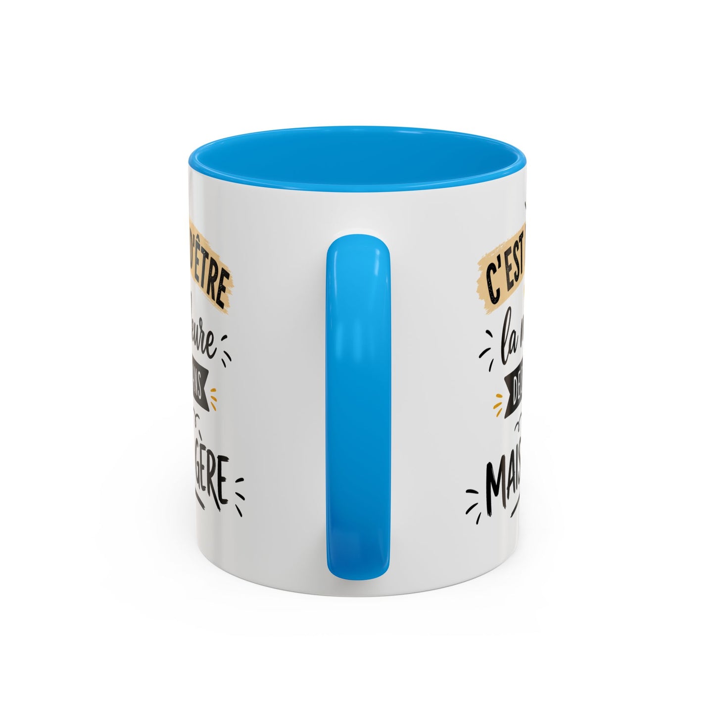 Tasse C’Est Dur D’Être La Meilleure Des Mamans Mais Je Gère – Mug Humour Maman Vintage – Cadeau Fête des Mères 325ml