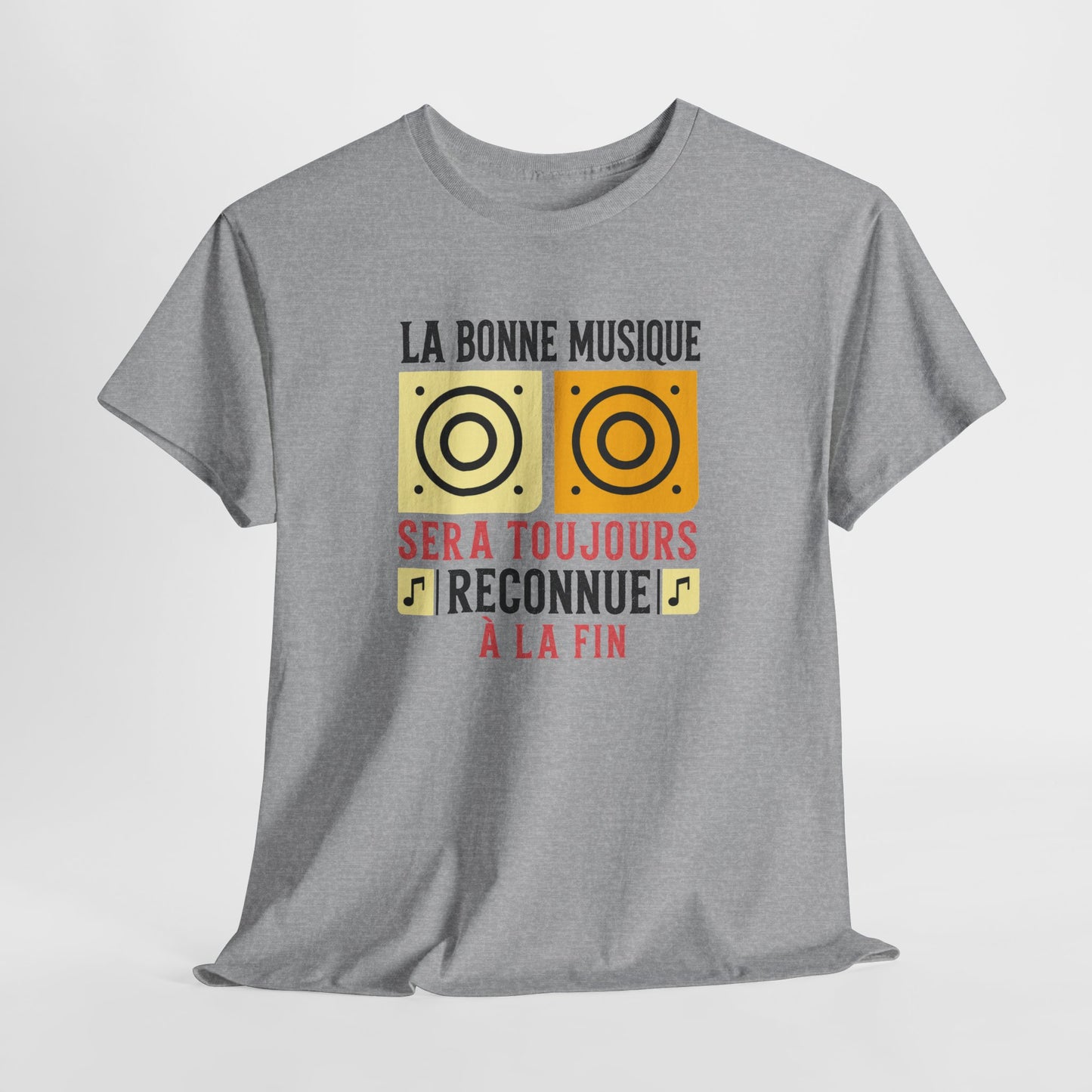 Tee Shirt Homme et Femme Musique Mélomane Passion Musicale Enceinte Son Vintage Idée Cadeau