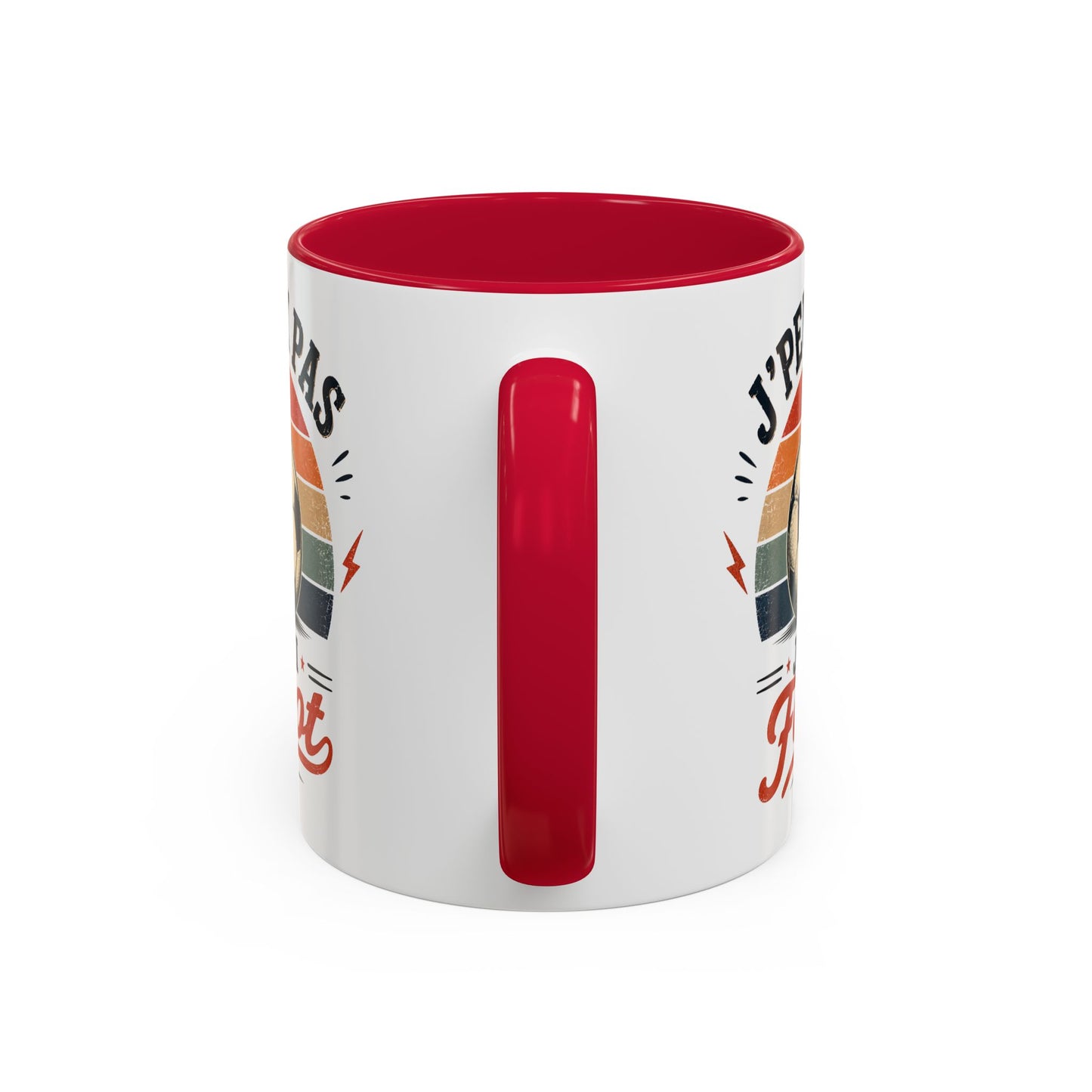 Tasse J’Peux Pas J’Ai Foot – Mug Football Vintage Humoristique – Cadeau Footballeur Homme Femme 325ml