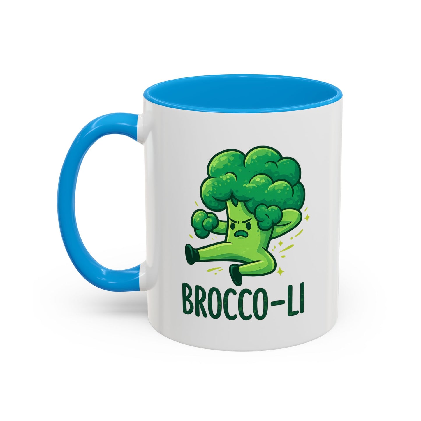Tasse Brocco-li Humoristique – Mug Brocoli Fun Sport – Cadeau Drôle Légume – Céramique 325ml