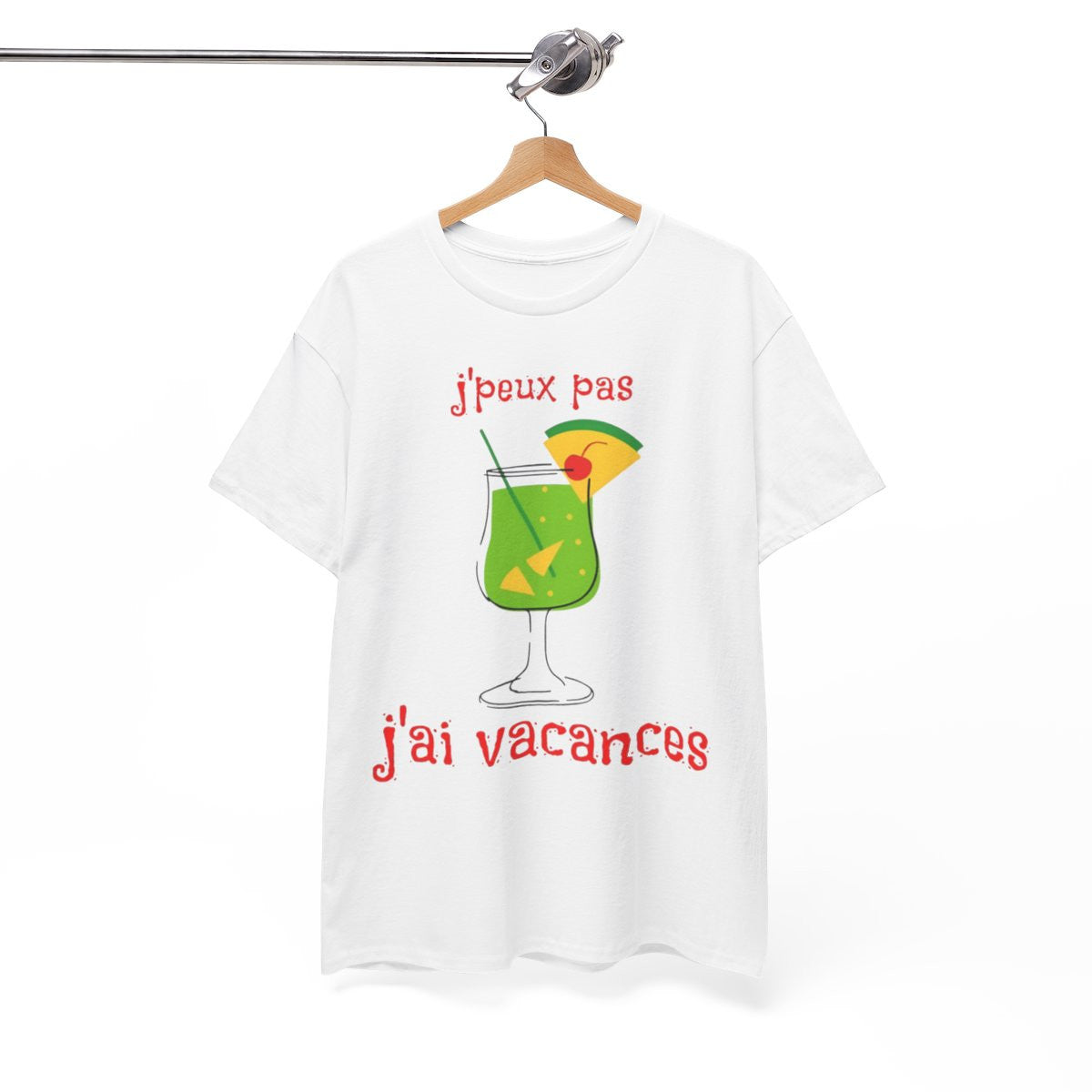 Tee shirt Unisex J'peux pas j'ai vacances idée cadeau humour drôle pour homme et femme
