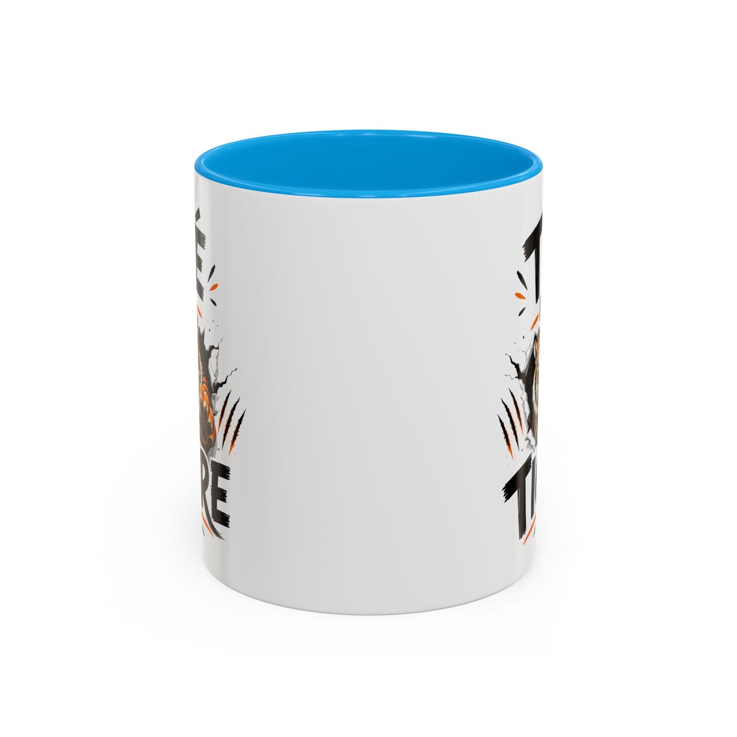 Tasse Tié Un Tigre – Mug Humour Animal Sauvage – Cadeau Original Tigre Félin 325ml