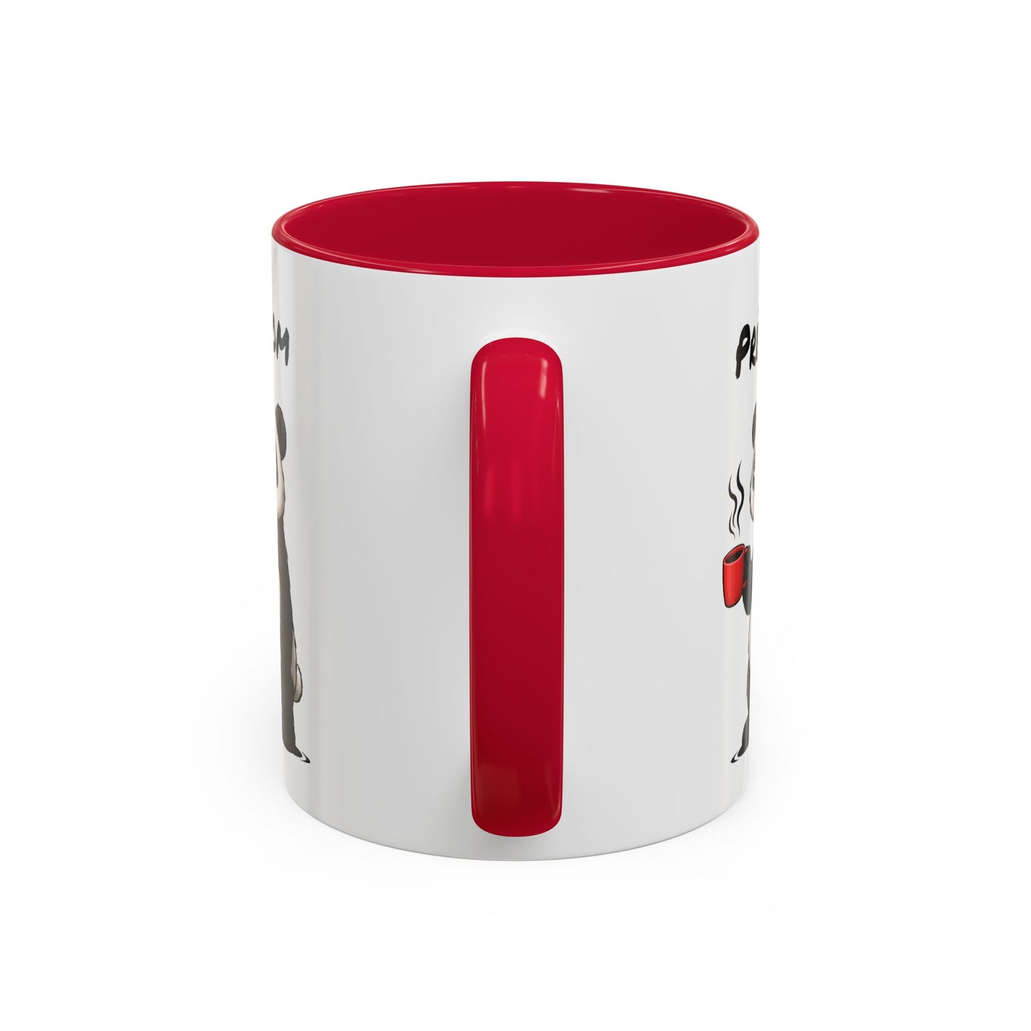 Tasse Panda Fatigué avec Café – Mug Animal Mignon et Relax – Illustration Cartoon 325ml