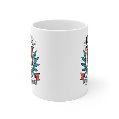 Tasse Tigre 325ml – Mug El Tigre Fuerza et Honneur – Design Animal Sauvage Motivant – Cadeau Original Céramique