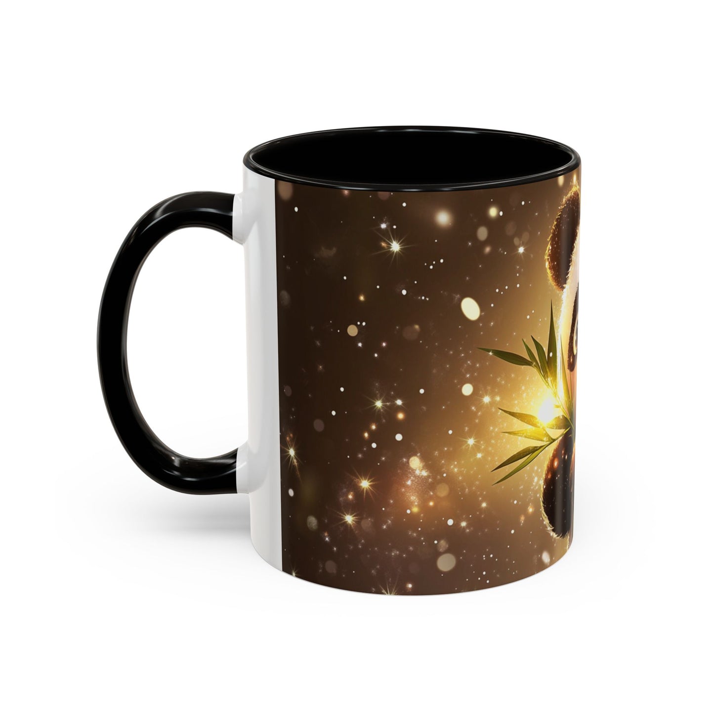 Mug Panda Kawaii – Tasse Panda Mignon avec Bambou Style Féérique – Cadeau Animaux Cute 325ml