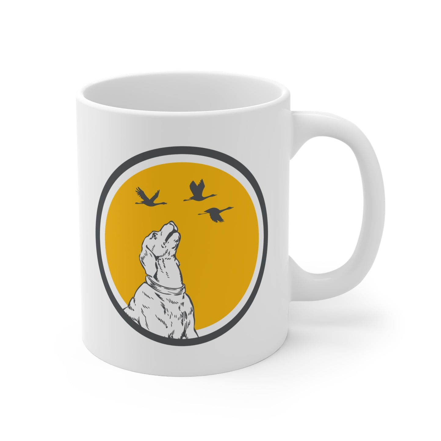 Mug Labrador Homme et Femme – Tasse Chien pour Maître et Maîtresse – Cadeau Amoureux du Labrador – Idée Cadeau Propriétaire de Chien Passionné Nature – 325 ml