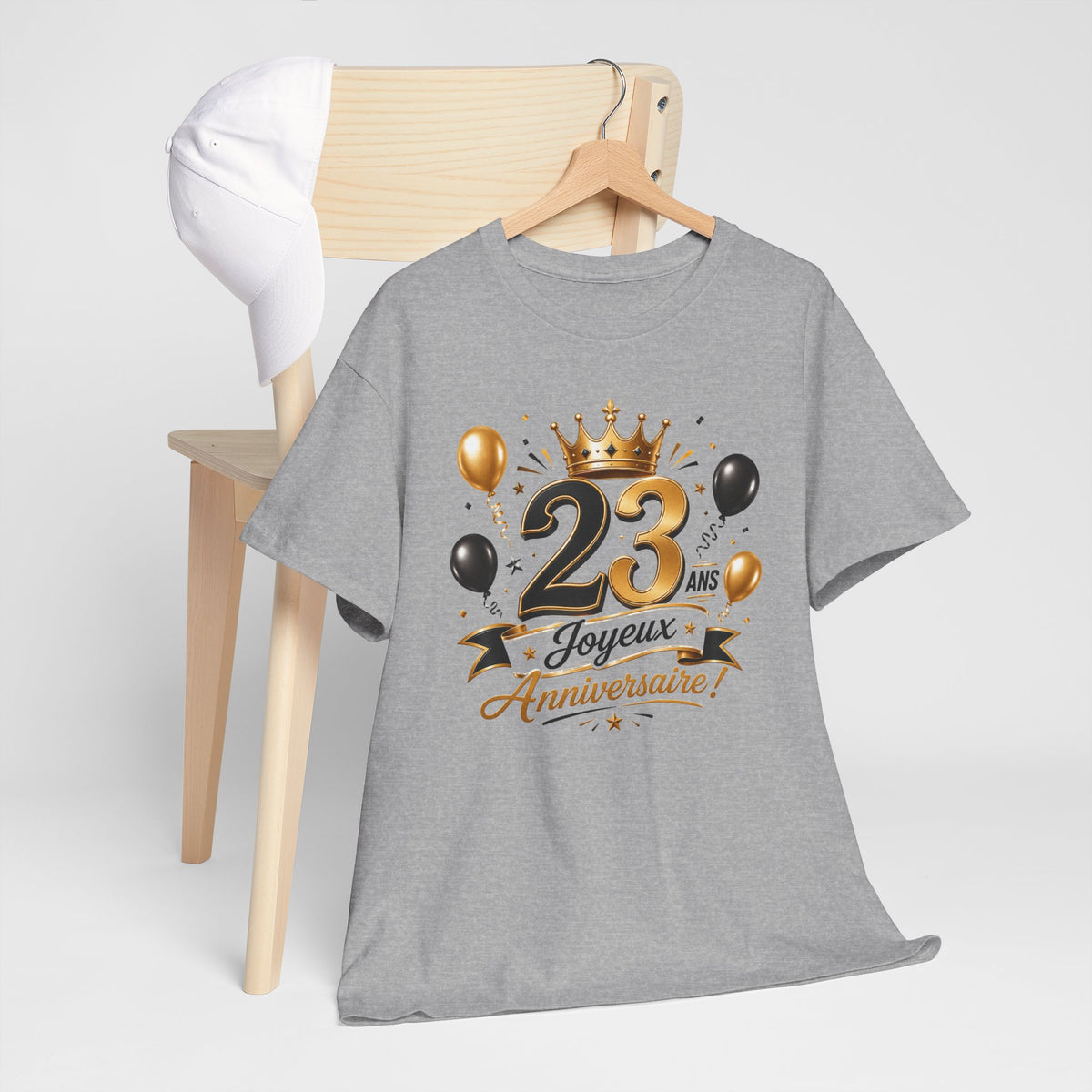 Tee Shirt Anniversaire 23 Ans Homme et Femme Joyeux Anniversaire Cadeau 23 Ans Idée Cadeau Adulte