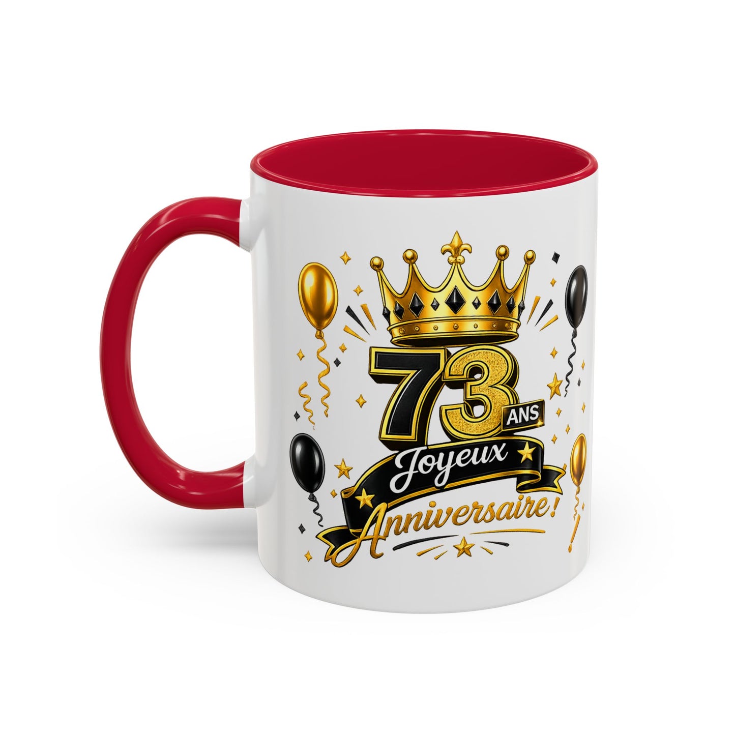 Mug Joyeux 73 Ans – Tasse Anniversaire 73 Ans – Cadeau Original pour Femme Homme – Idée Cadeau 73e Anniversaire