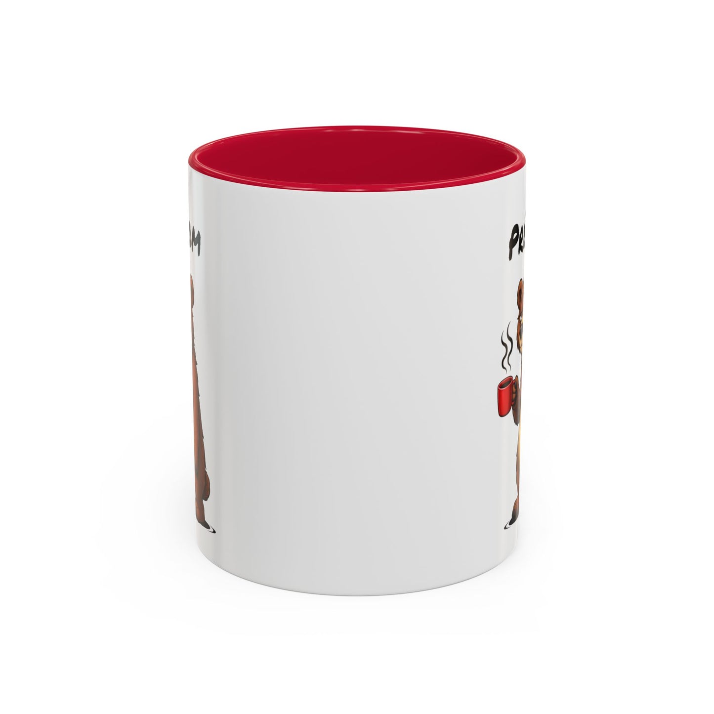 Tasse Ours Fatigué avec Café – Mug Animal Mignon et Humour – Illustration Cartoon 325ml