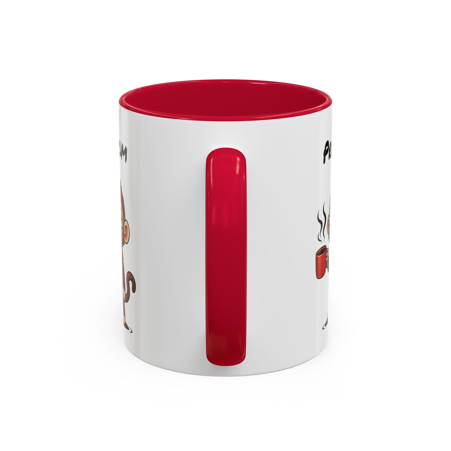 Mug Singe Fatigué Personnalisable 325ml – Tasse Café Humour Animal Drôle Réveil Difficile Bureau Travail