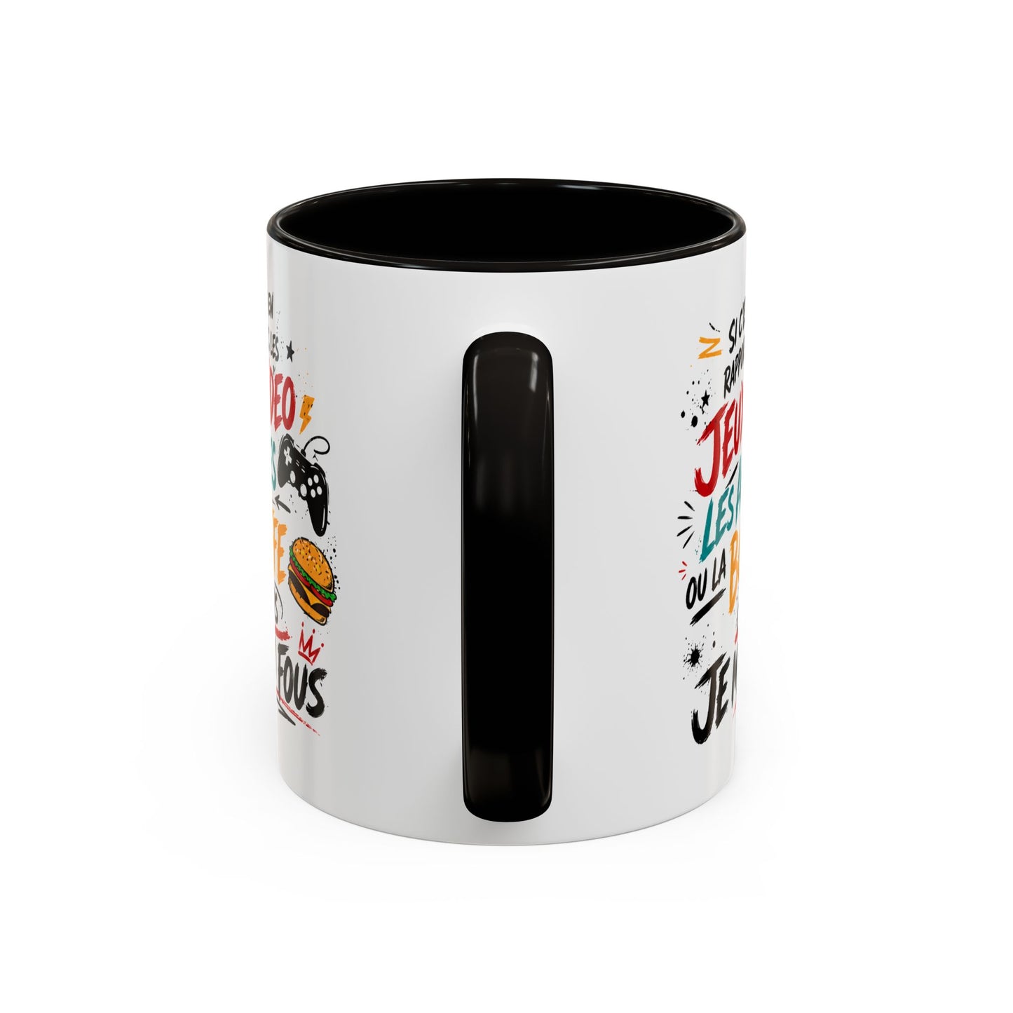 Mug Gamer Homme Humour – Tasse Jeux Vidéo Animés Bouffe – Cadeau Geek Original Gaming 325ml