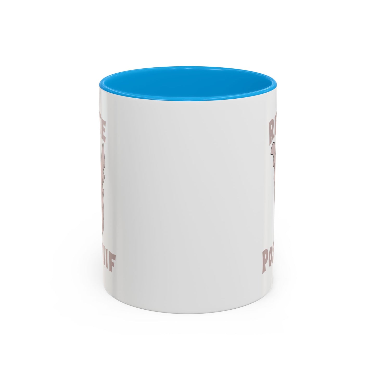 Mug Fantôme Humour – Tasse Halloween Positive – Cadeau Original Homme et Femme, Esprit Drôle Surnaturel Noir Bleu Rouge