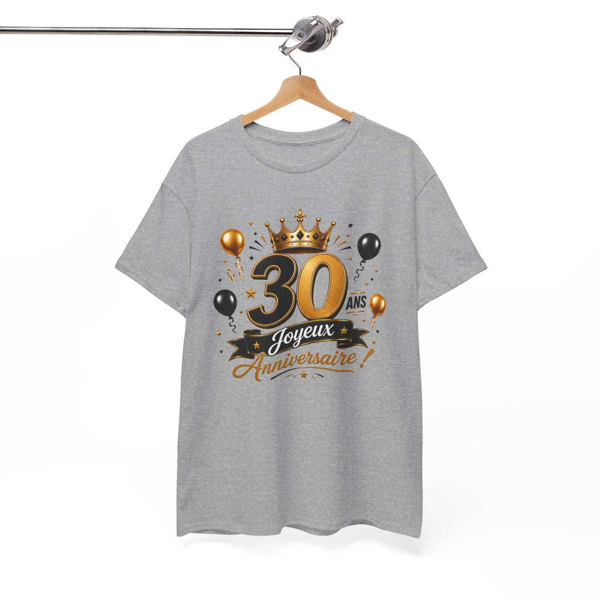 Tee Shirt Anniversaire 30 Ans Homme et Femme Joyeux Anniversaire Cadeau 30 Ans Idée Cadeau Adulte