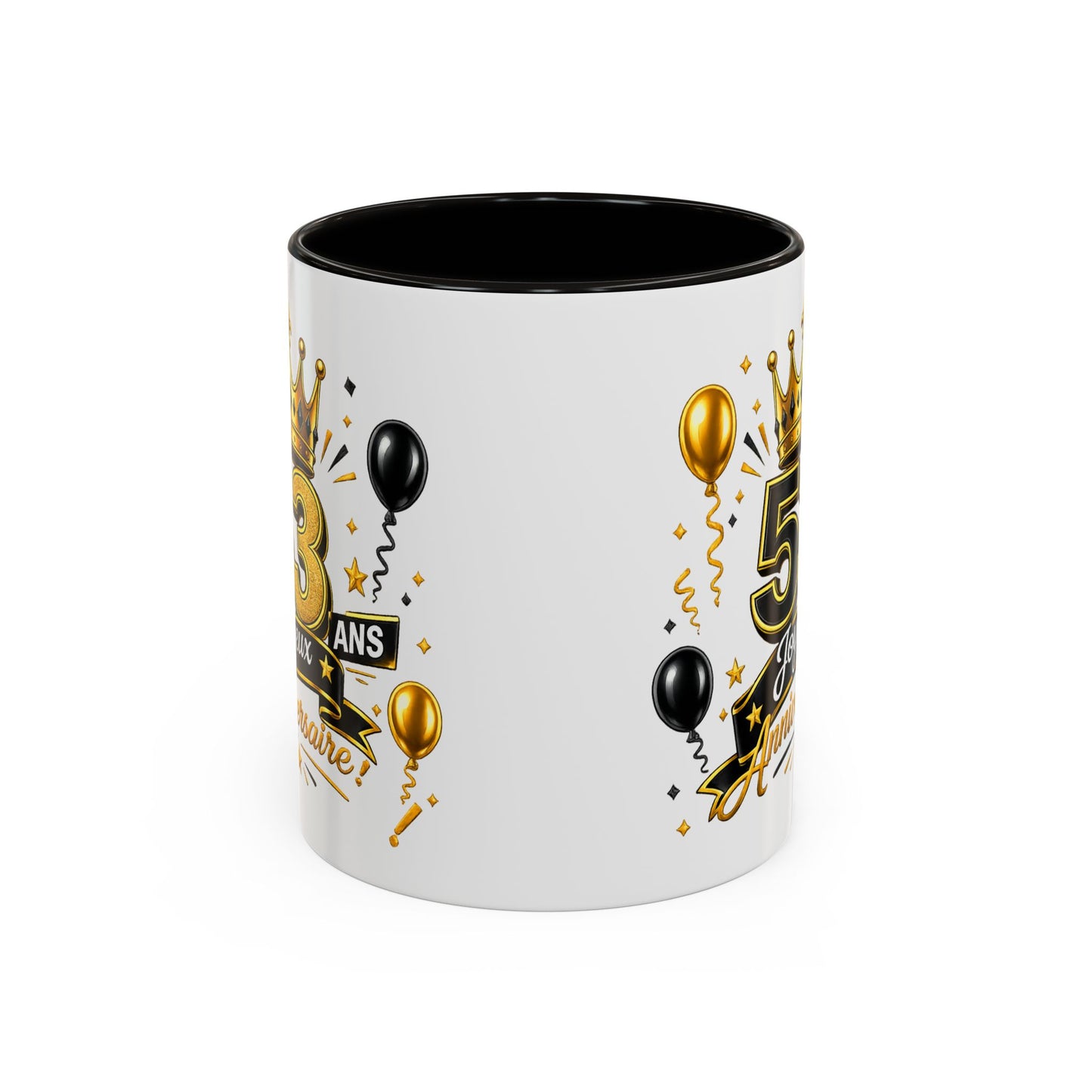 Mug Joyeux 53 Ans – Tasse Anniversaire 53 Ans – Cadeau Original pour Femme Homme – Idée Cadeau 53e Anniversaire