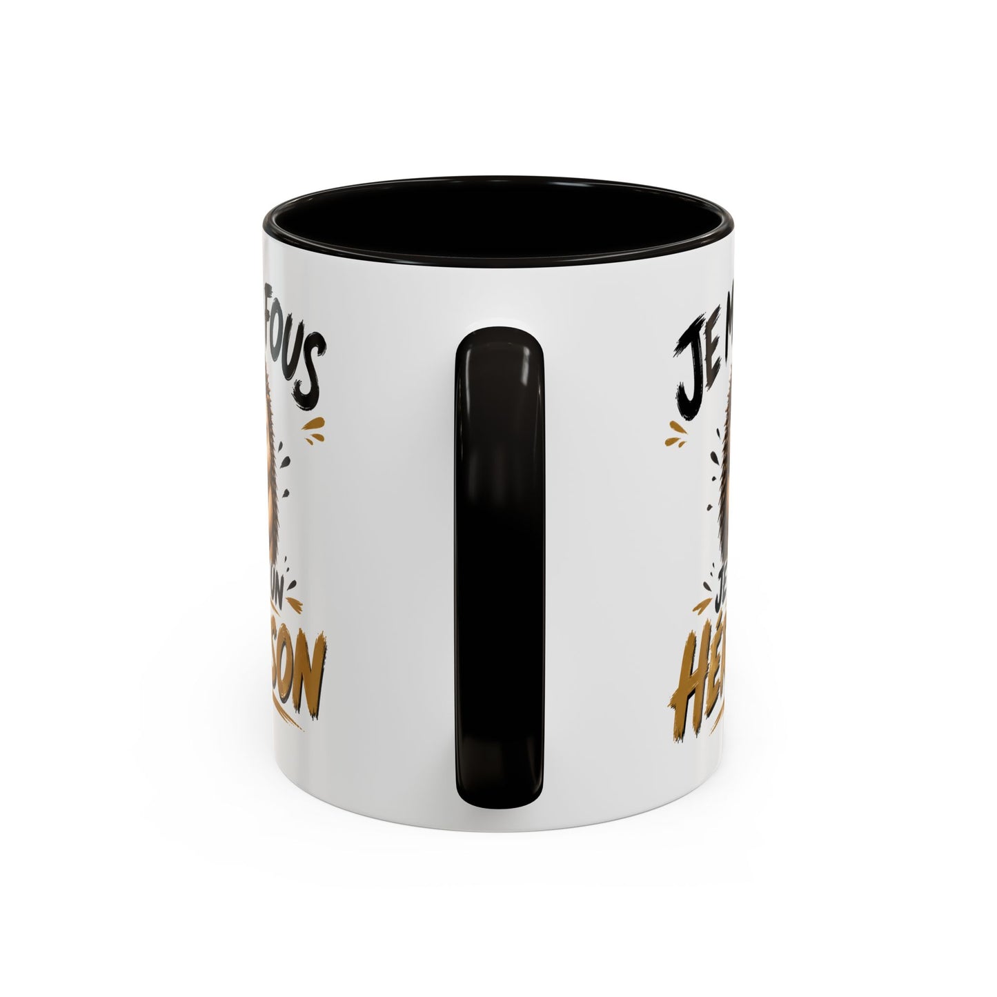 Tasse Je M’En Fous Je Suis Un Hérisson – Mug Hérisson Humoristique – Cadeau Homme Femme Amoureux des Animaux 325ml