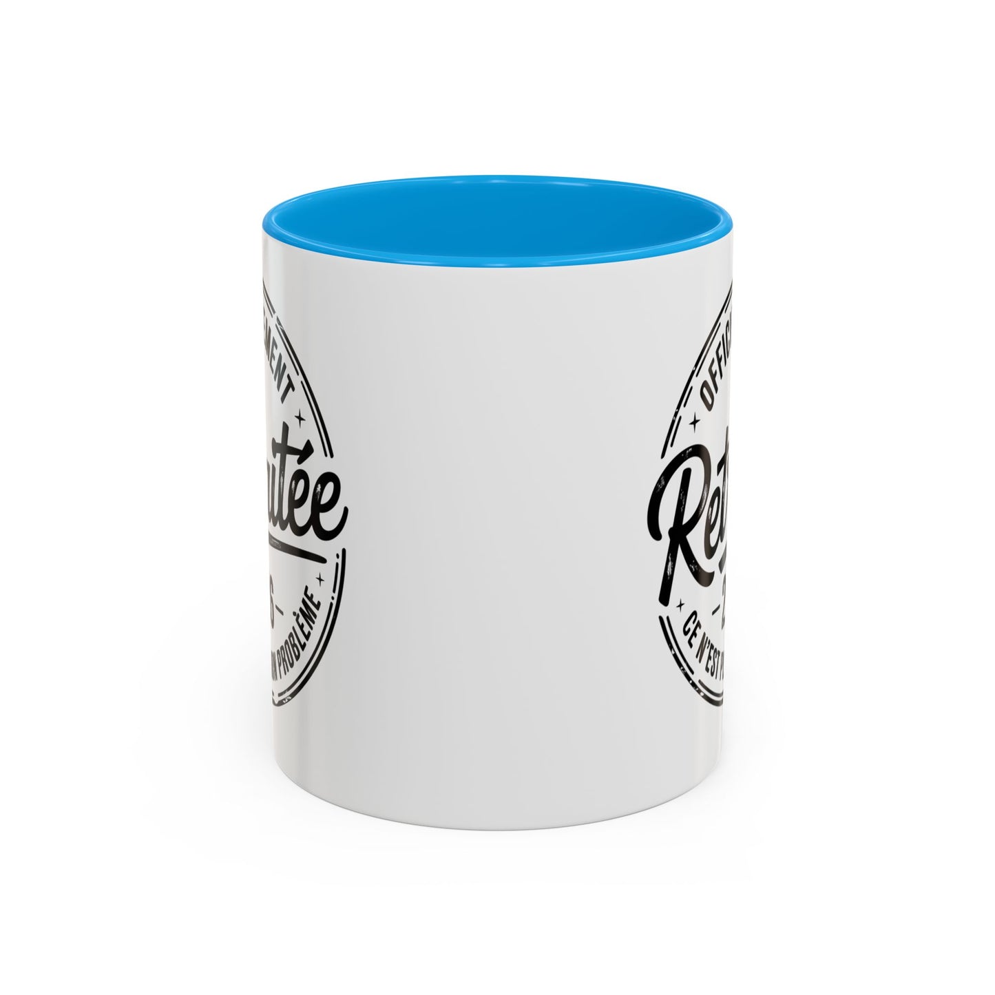 Mug Retraite 2026 Femme – Tasse Officiellement Retraitée Vintage – Cadeau Départ Collègue Femme
