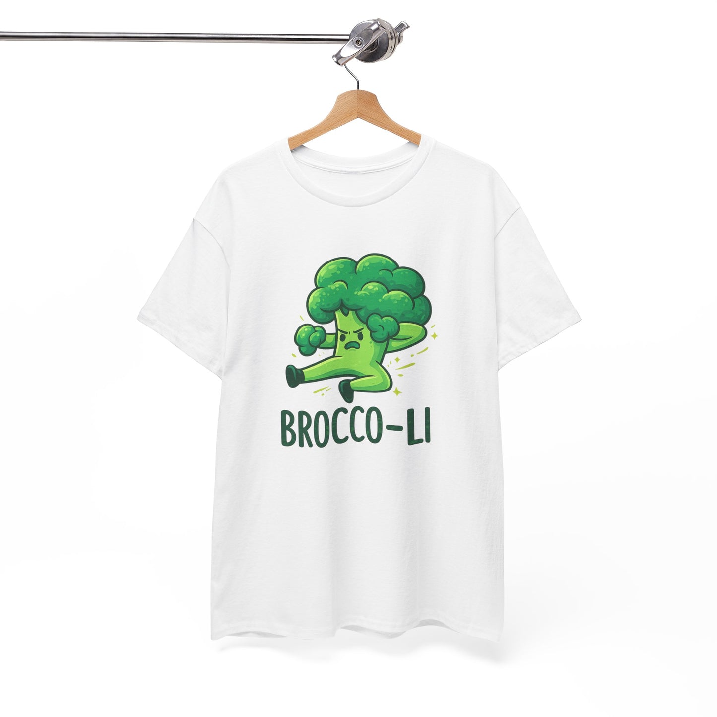 T-Shirt "Brocco-li" – Brocoli Drôle en Colère – Design Humour Aliment Fun et Original