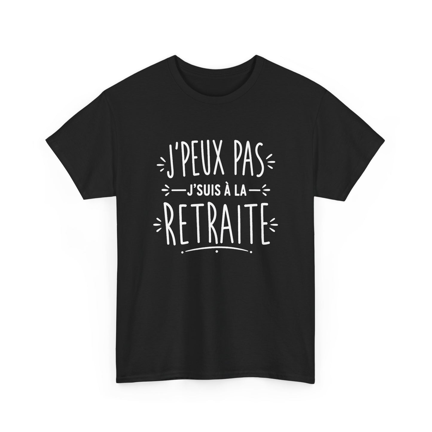 Tee Shirt Homme et Femme Retraite Retraité Humour Départ Collègue Travail Idée Cadeau Originale
