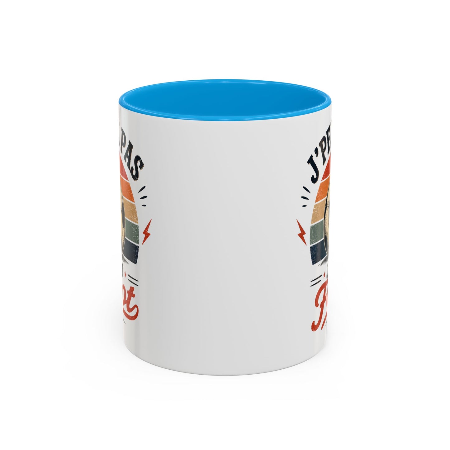 Tasse J’Peux Pas J’Ai Foot – Mug Football Vintage Humoristique – Cadeau Footballeur Homme Femme 325ml