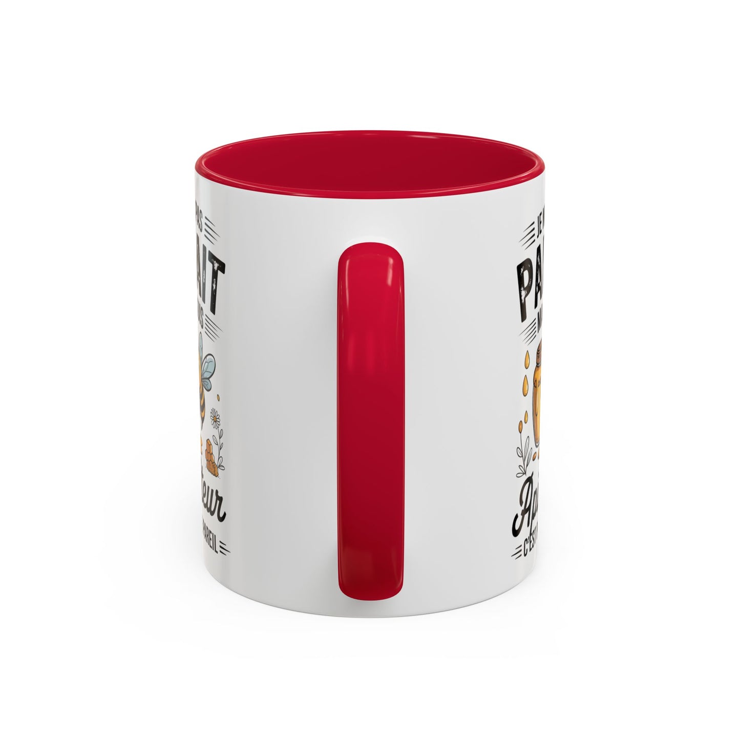 Tasse Je Ne Suis Pas Parfait Mais Je Suis Apiculteur – Mug Humour Abeille et Miel – Cadeau Apiculture Homme Femme 325ml